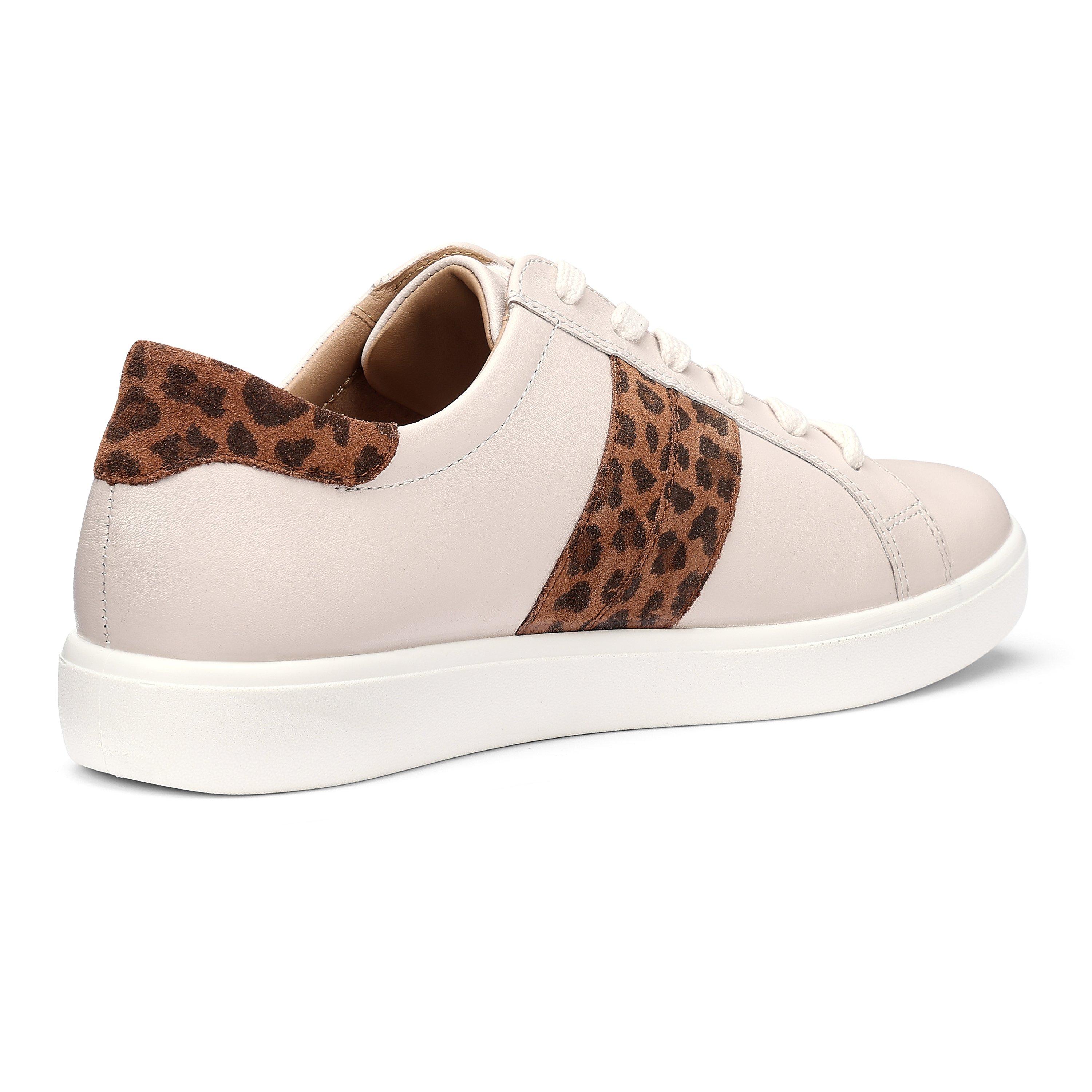 White Sand-Leop - Hotter - Switched Wide Fit Trainers - 4