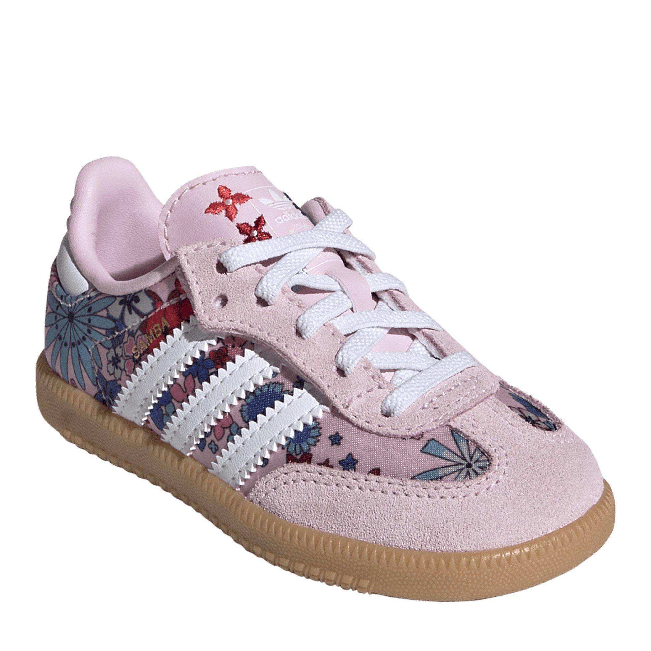 Pink/White - adidas Originals - Adidas Samba OG Lib In62 - 3