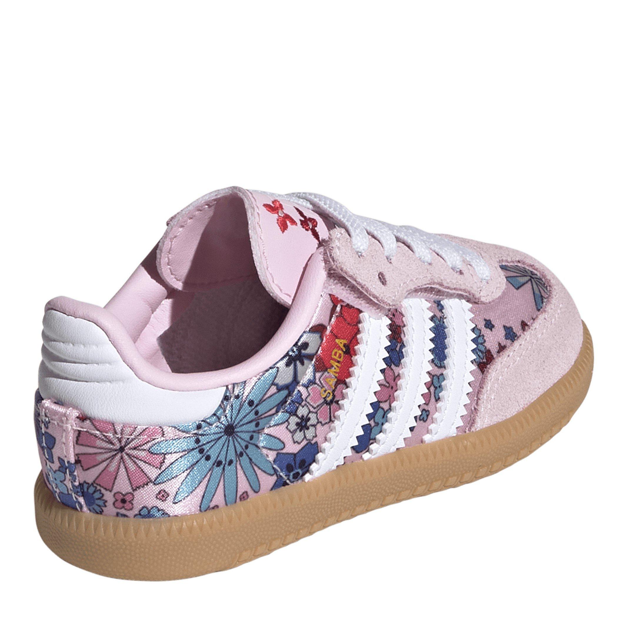 Pink/White - adidas Originals - Adidas Samba OG Lib In62 - 4