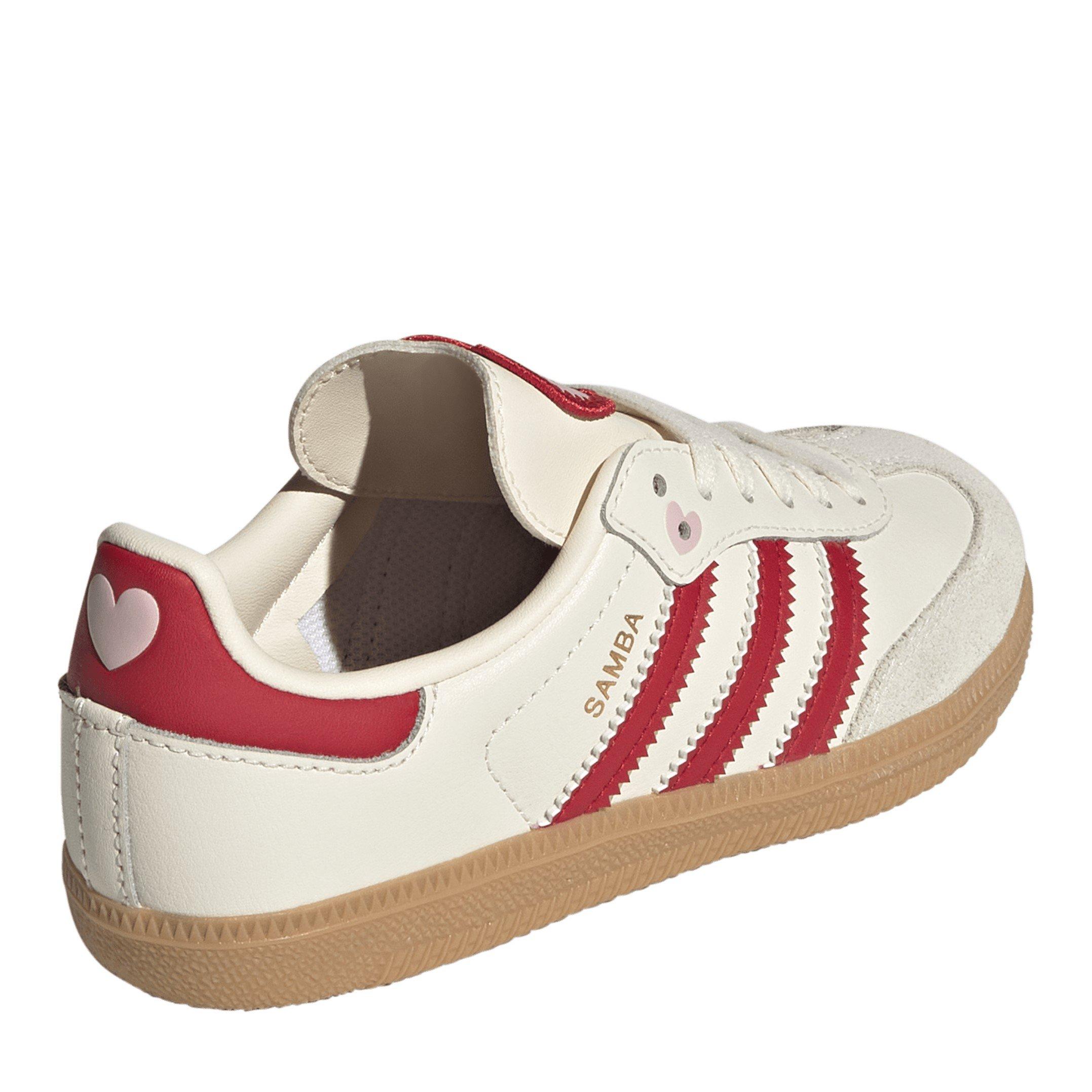 Cream/Red - adidas Originals - Adidas Samba OG Val Ch62 - 4
