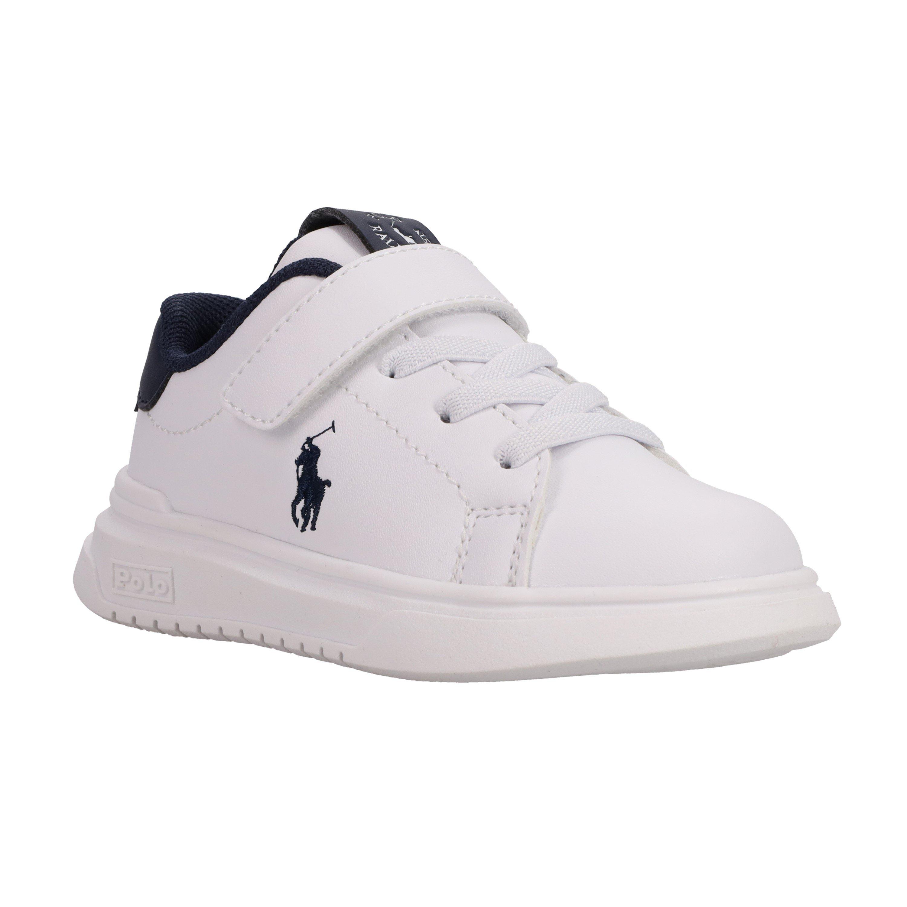 White/Navy - Polo Ralph Lauren - Polo Heritage Court In64
