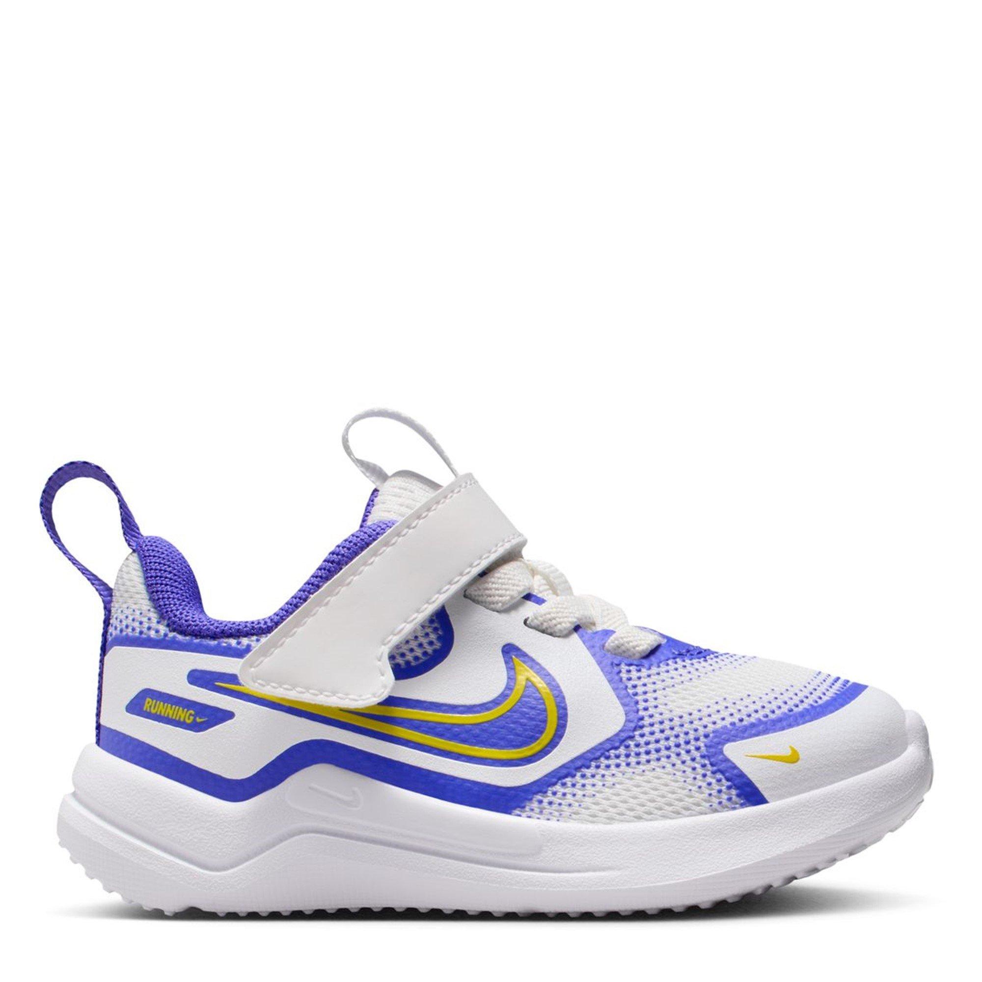Nike  White/Citron Cosmic Runner Shoes Infants - C6 (22.5)