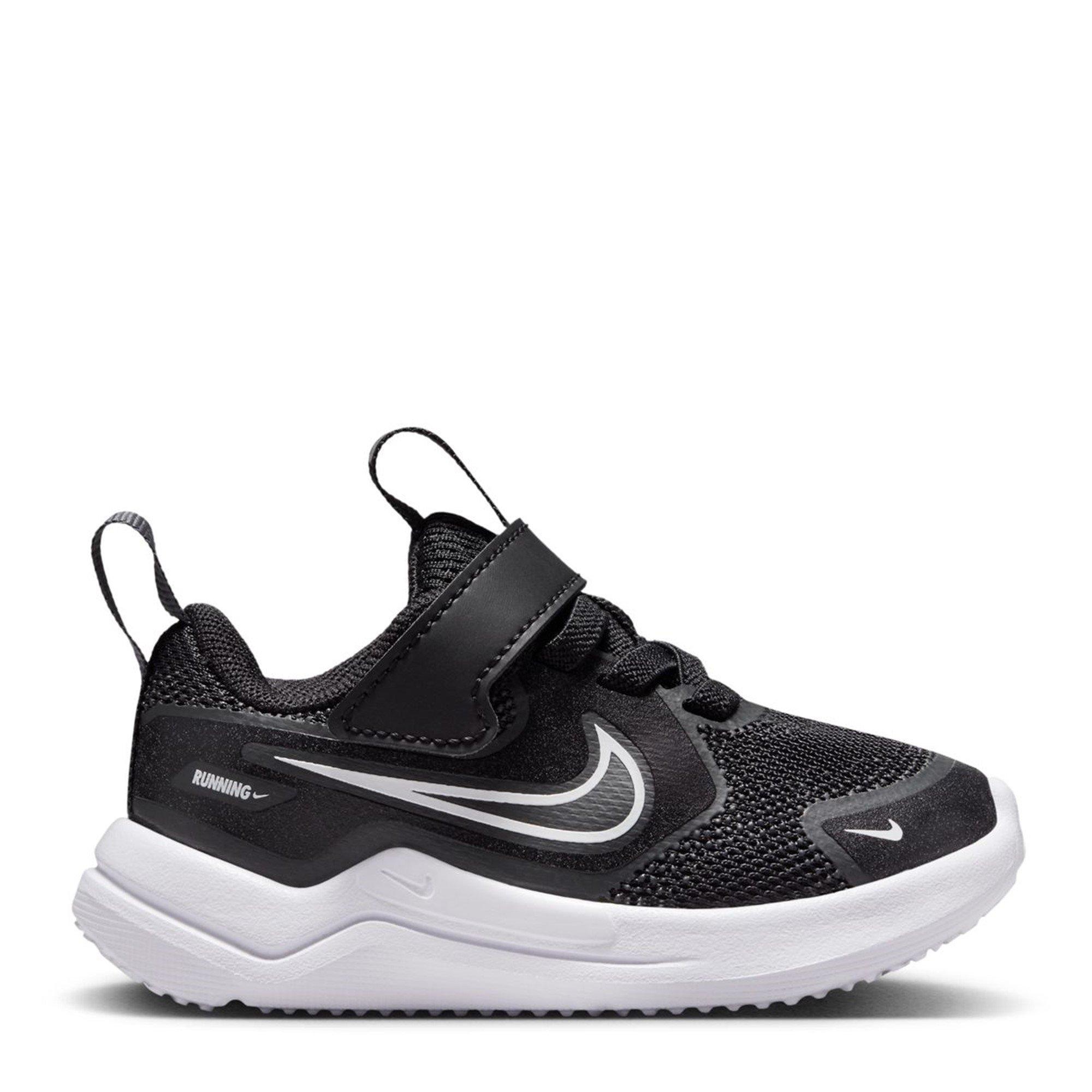 Nike  Black/White Cosmic Runner Shoes Infants - C6 (22.5)
