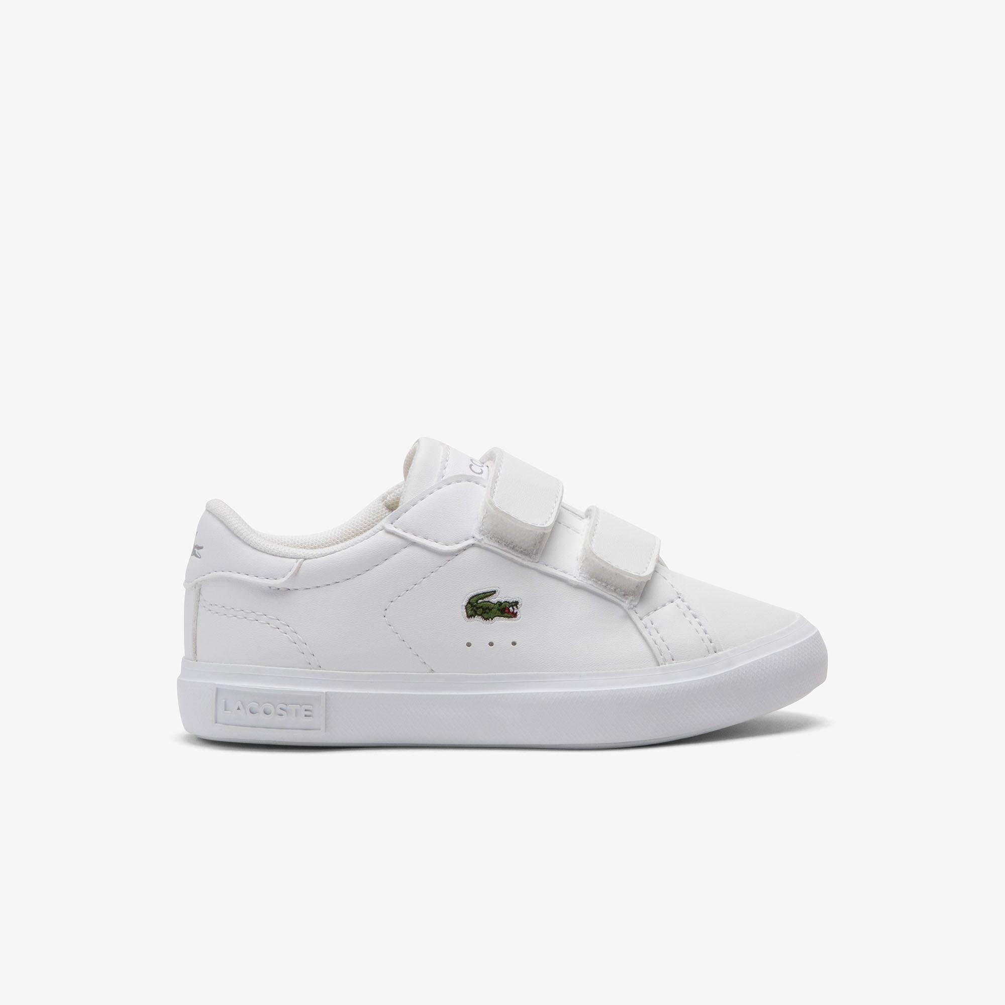 Lacoste  Infant Kids' Low-Top Trainers - White/White - C5 (21.5)