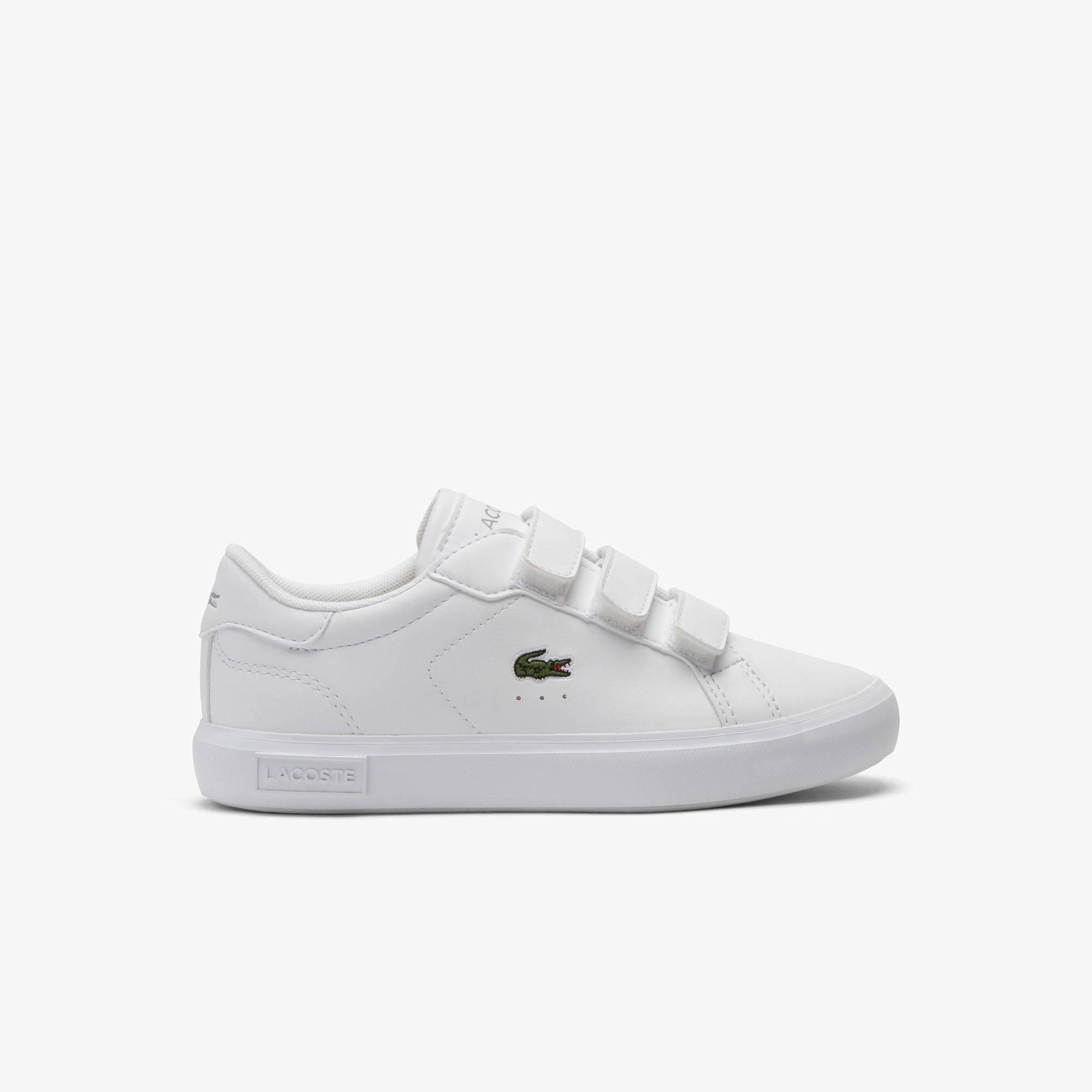 Lacoste  Kids Kids' Low-Top Trainers - White/White - C13 (32)