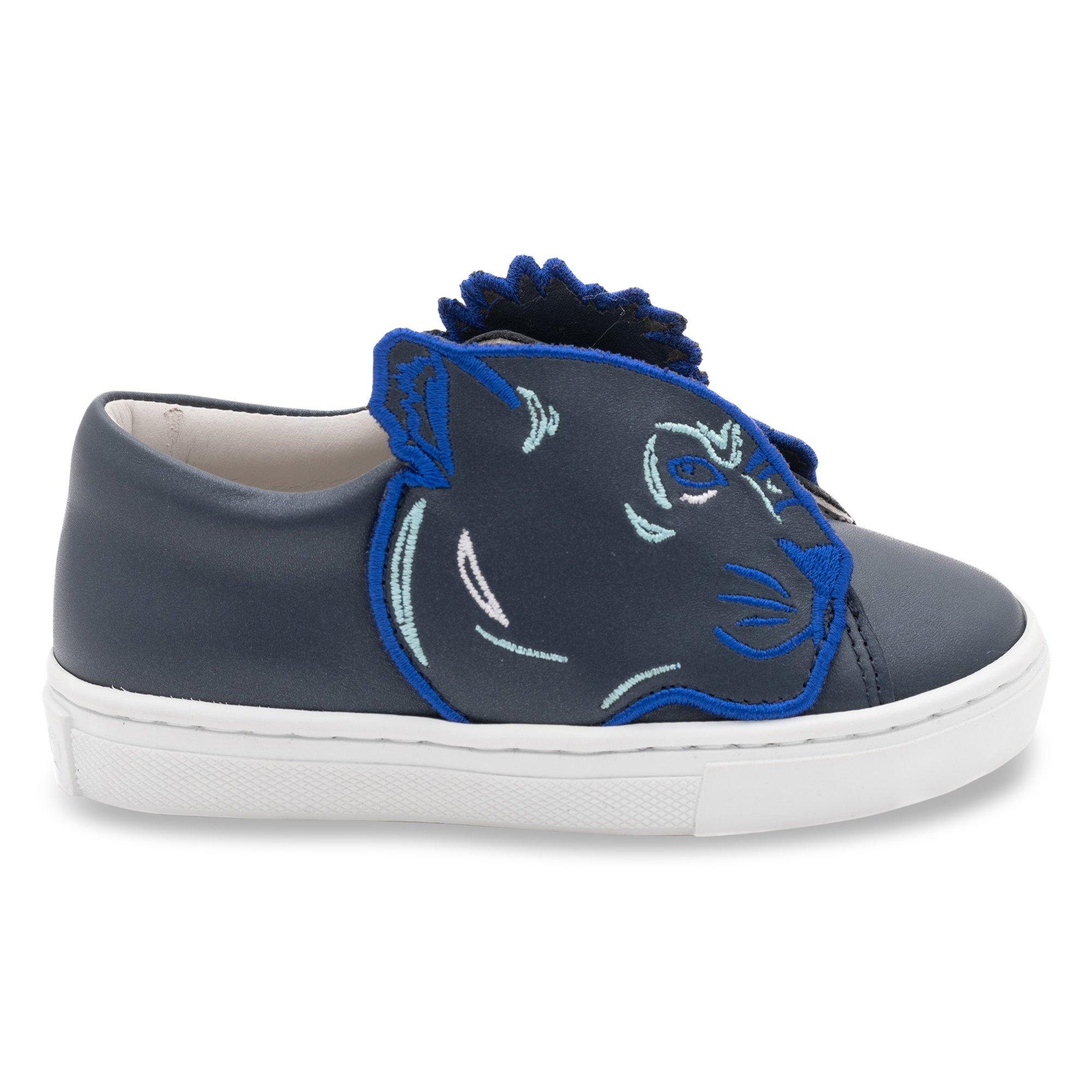 Electric Blue - Kenzo - Logo Trainers Infants - 2