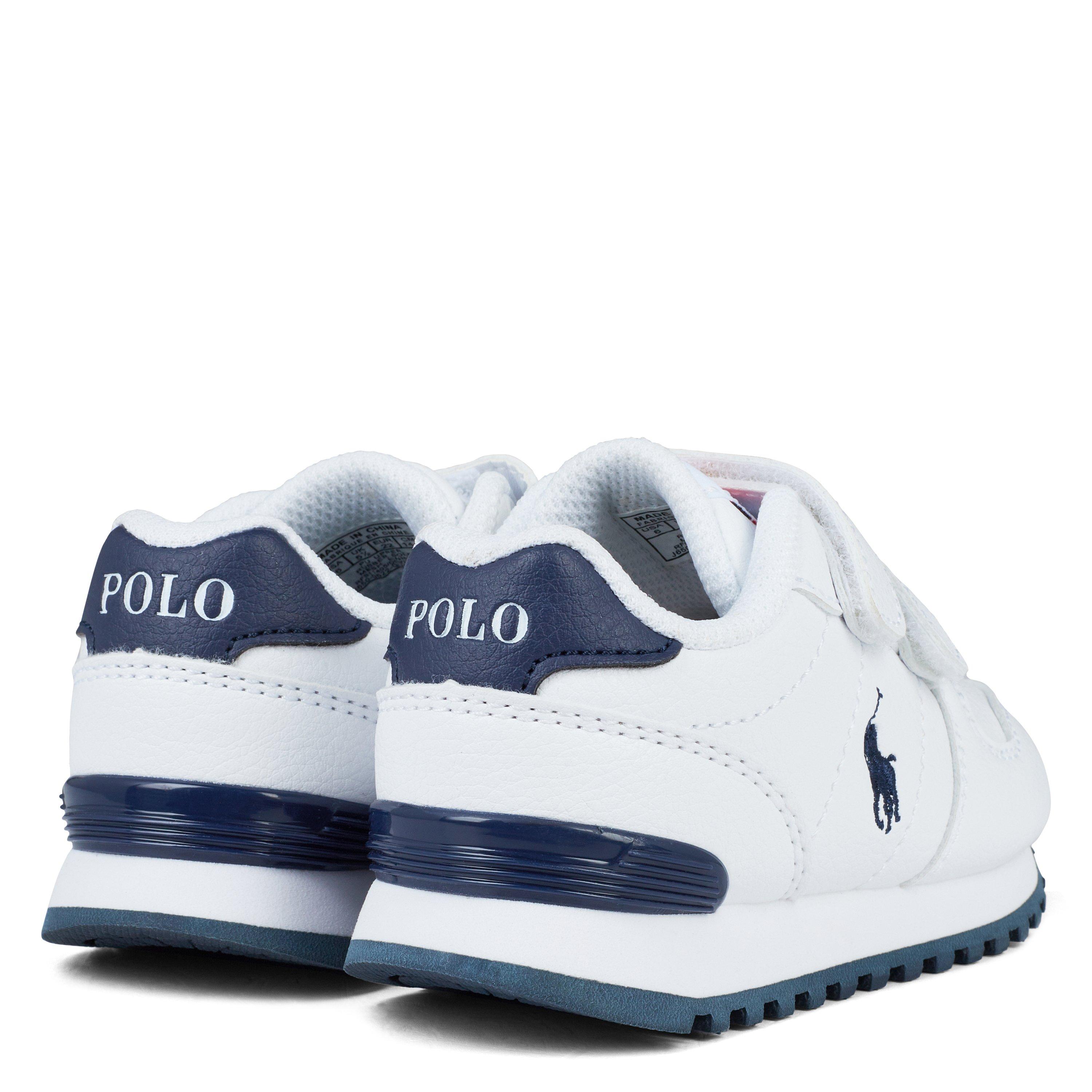 Wit/Marineblauw - Polo Ralph Lauren - Oryion Sneakers - 4