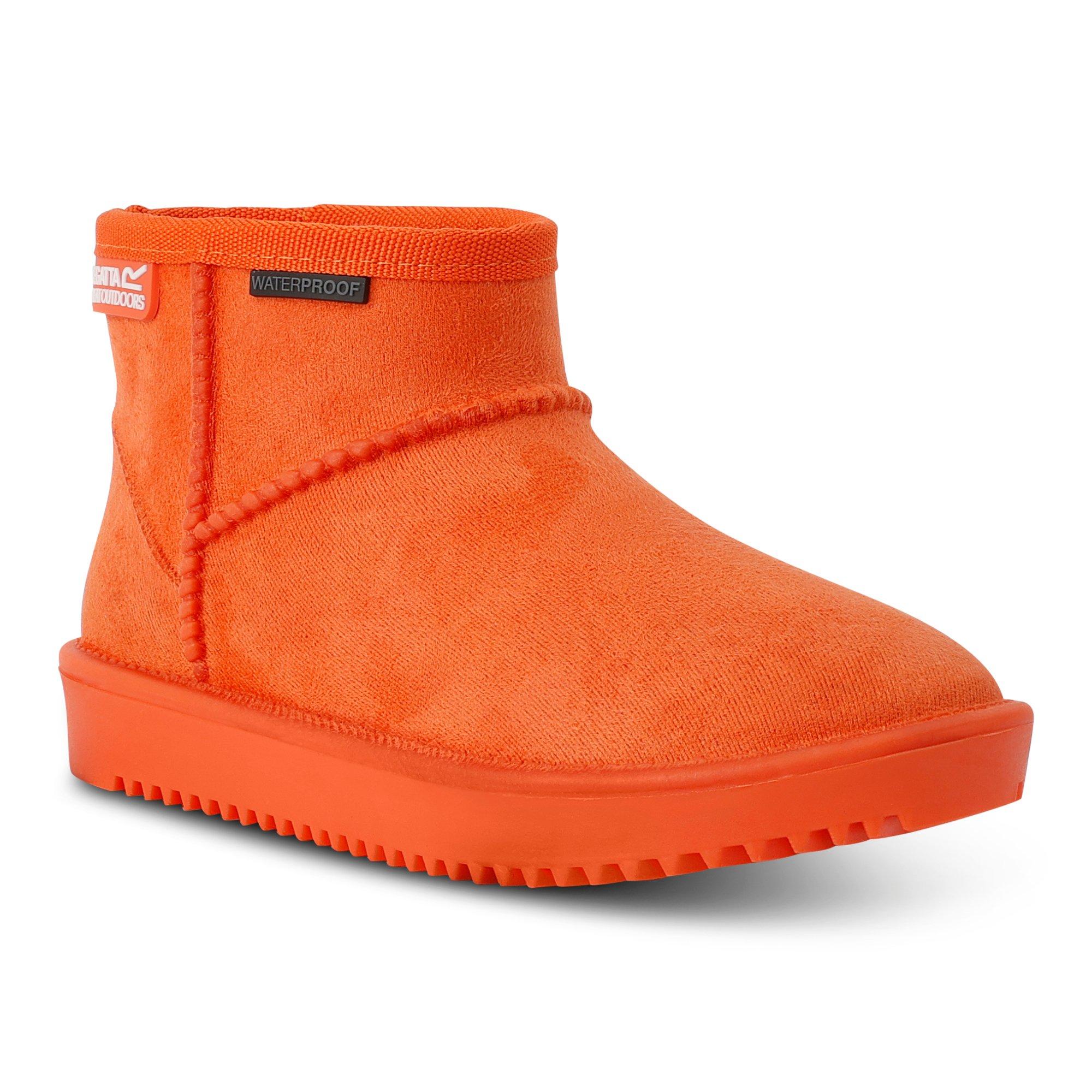 Orange - Regatta - Unisex Kids' RisleyJnrWP Snug Boots - 1