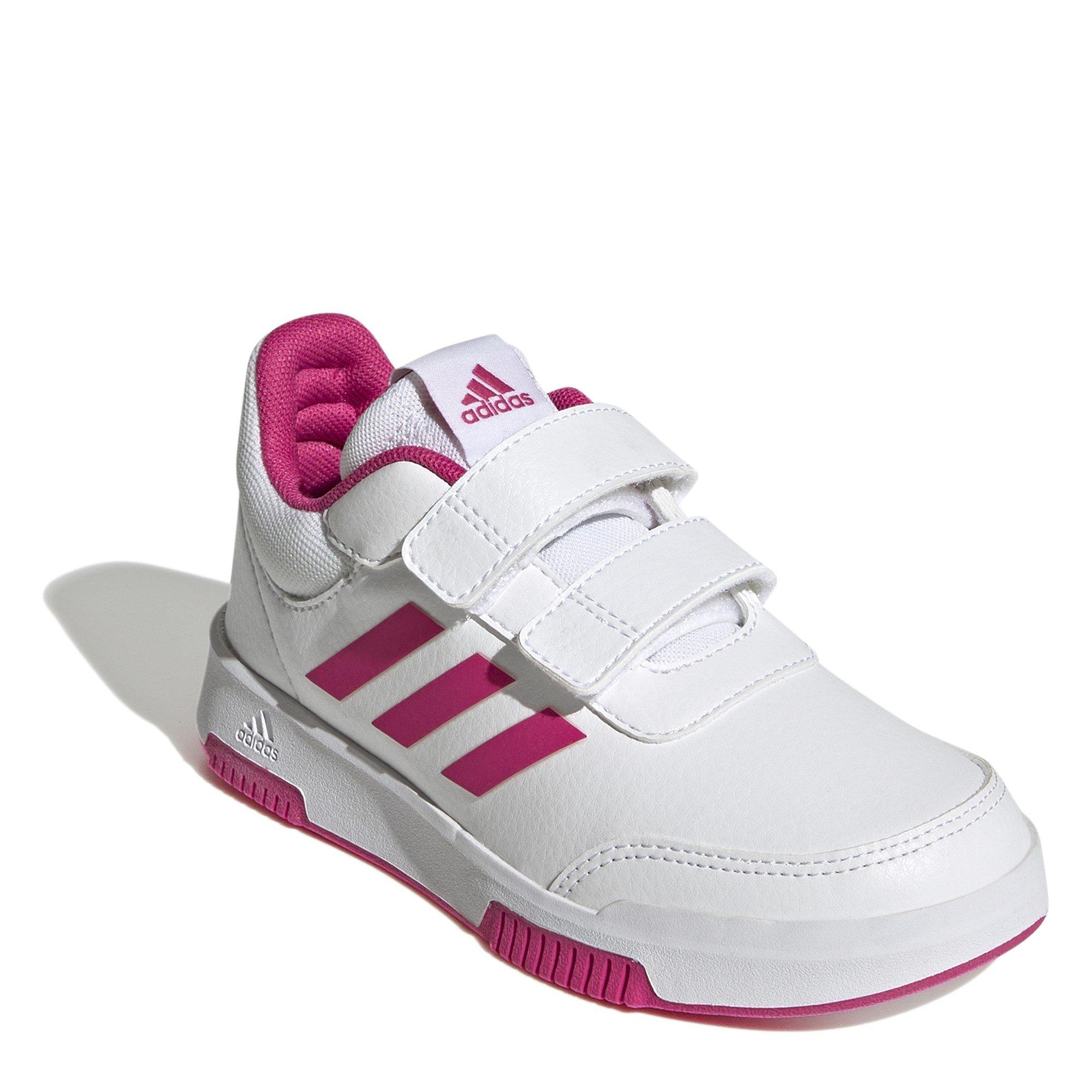 Weiß/Rosa - adidas - Tensaur Hook and Loop Shoes Girls - 3