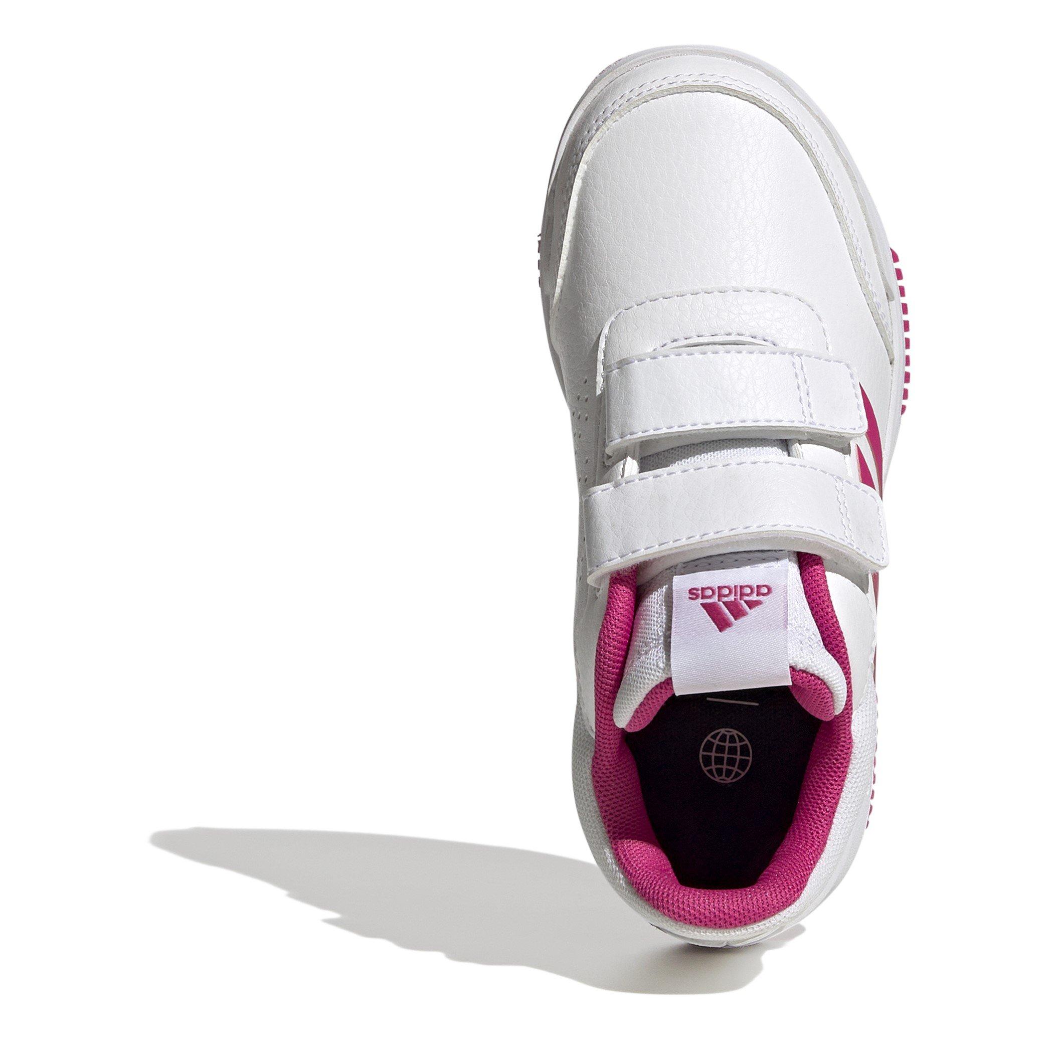 Weiß/Rosa - adidas - Tensaur Hook and Loop Shoes Girls - 5