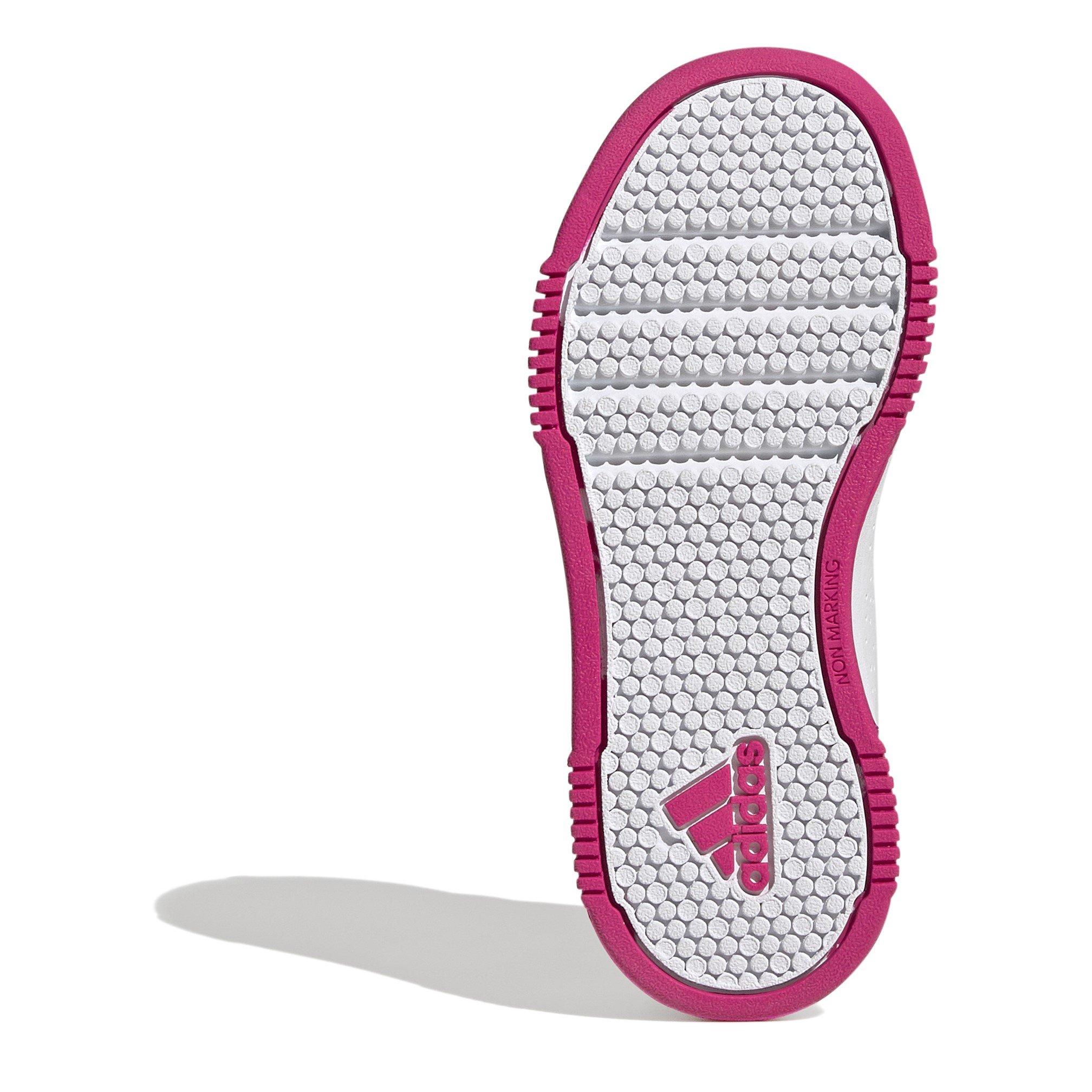Weiß/Rosa - adidas - Tensaur Hook and Loop Shoes Girls - 6