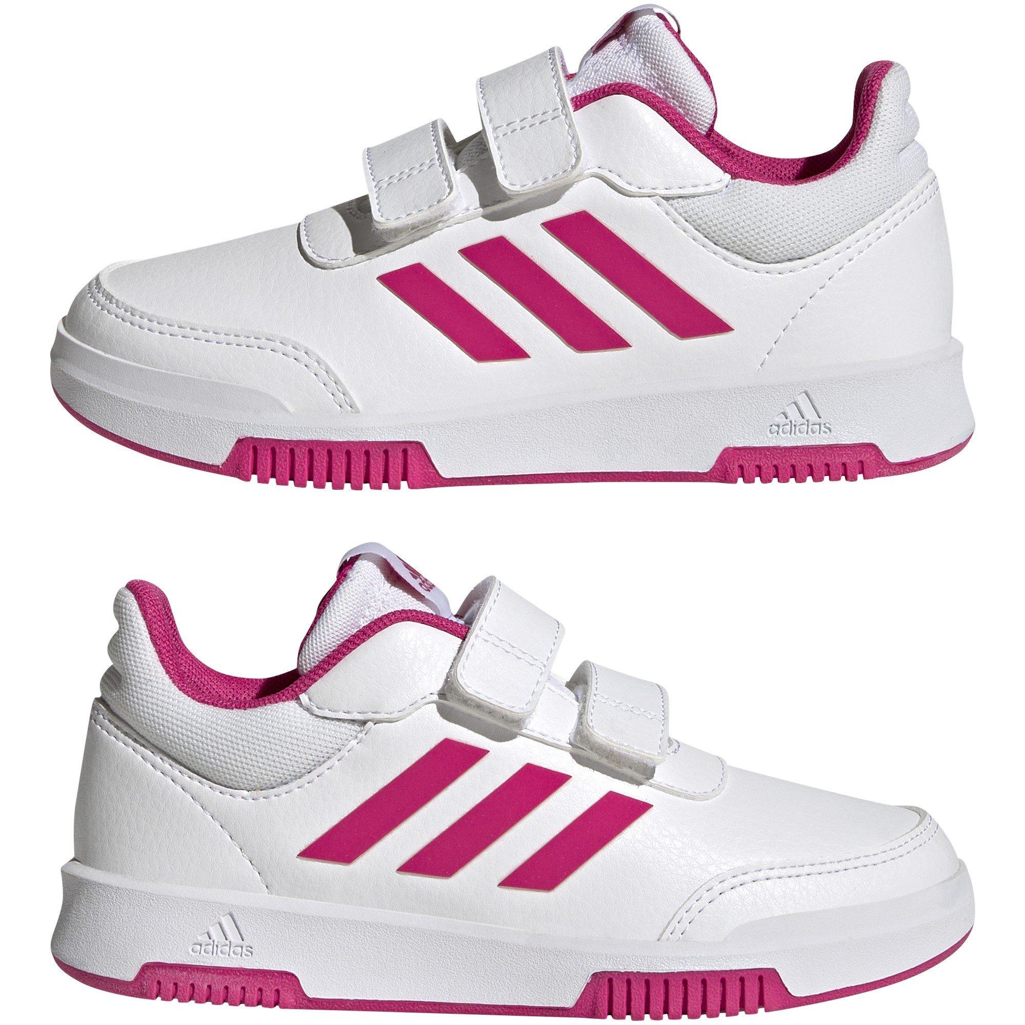 Weiß/Rosa - adidas - Tensaur Hook and Loop Shoes Girls - 9