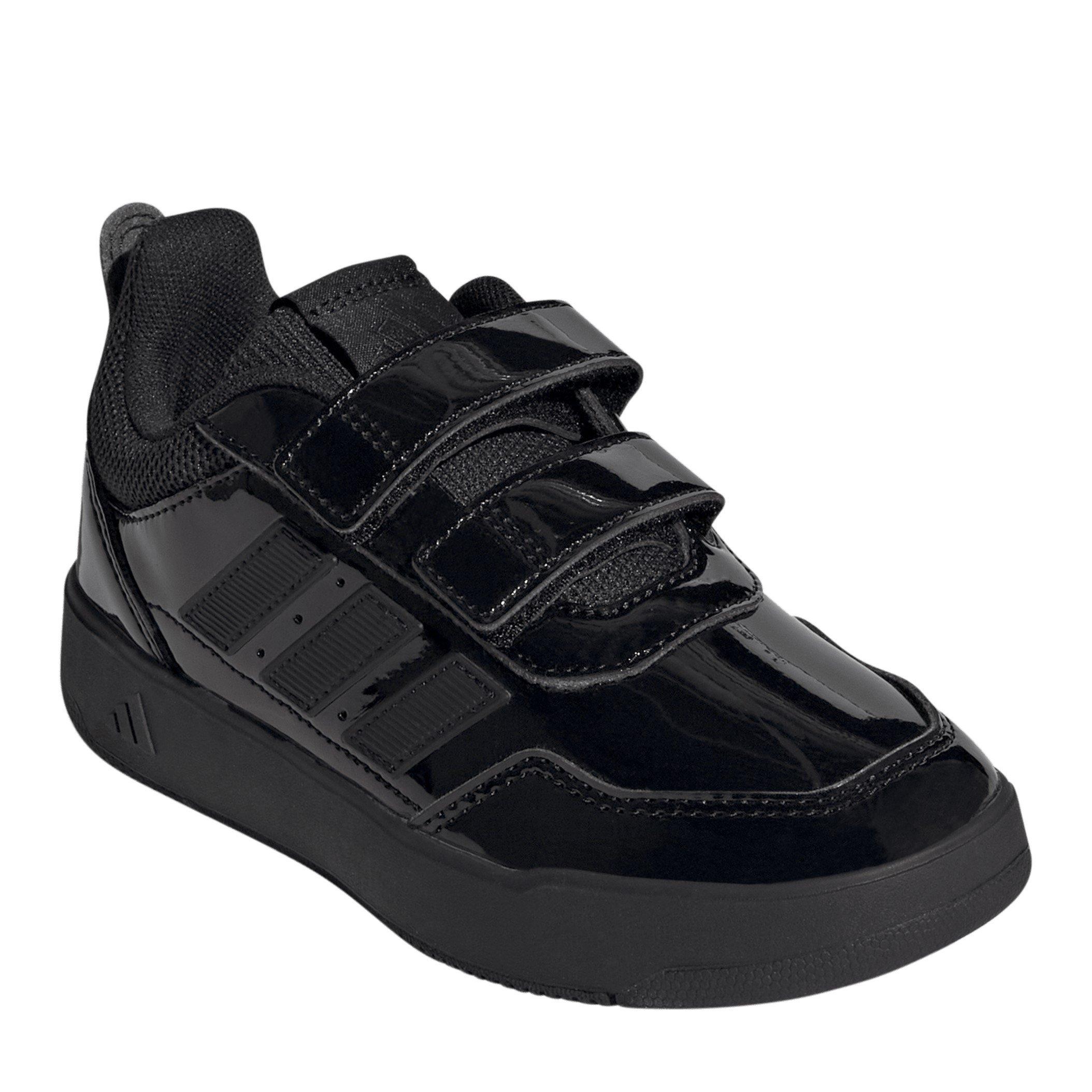 Black Patent - adidas - Tensaur Hook and Loop Shoes Girls - 3