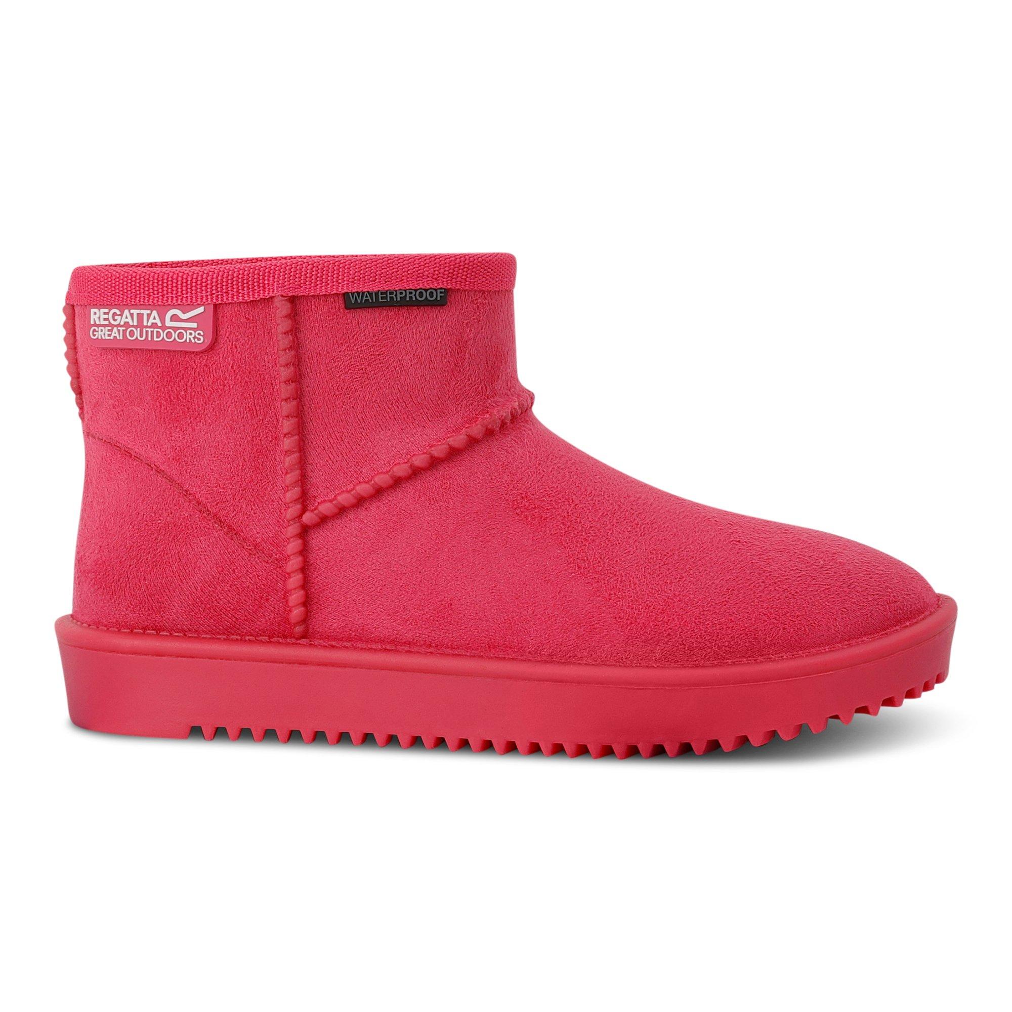 Pink Potion - Regatta - Kids' Risley Junior Waterproof Snug Boots - 3
