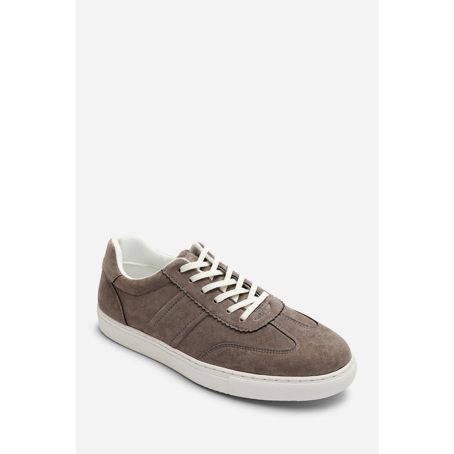 Grey - Wheres That From - Clark Low Cut Lace Up Trainers - 4