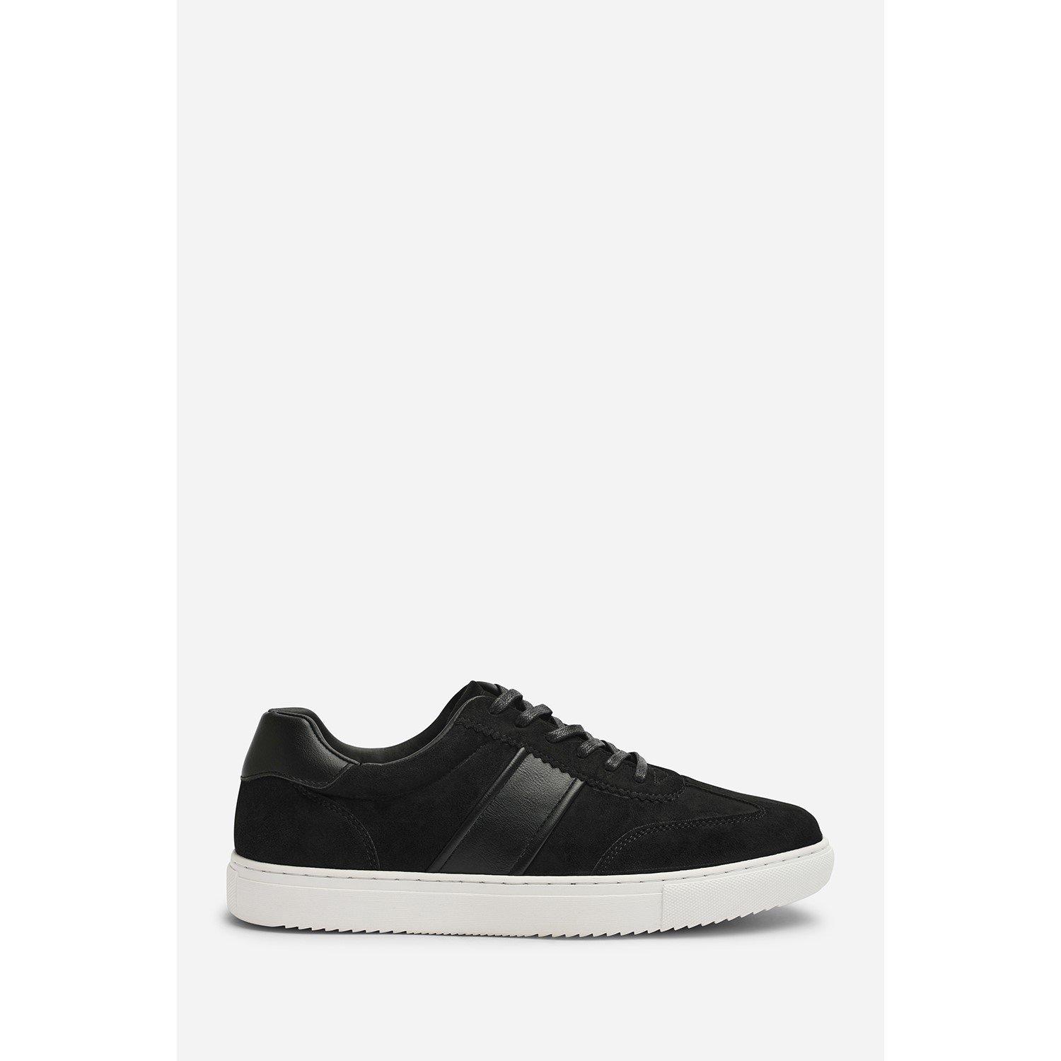 Black - Wheres That From - Clark Low Cut Lace Up Trainers - 3