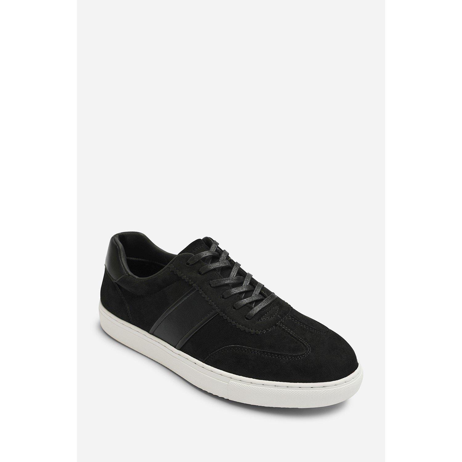 Black - Wheres That From - Clark Low Cut Lace Up Trainers - 4