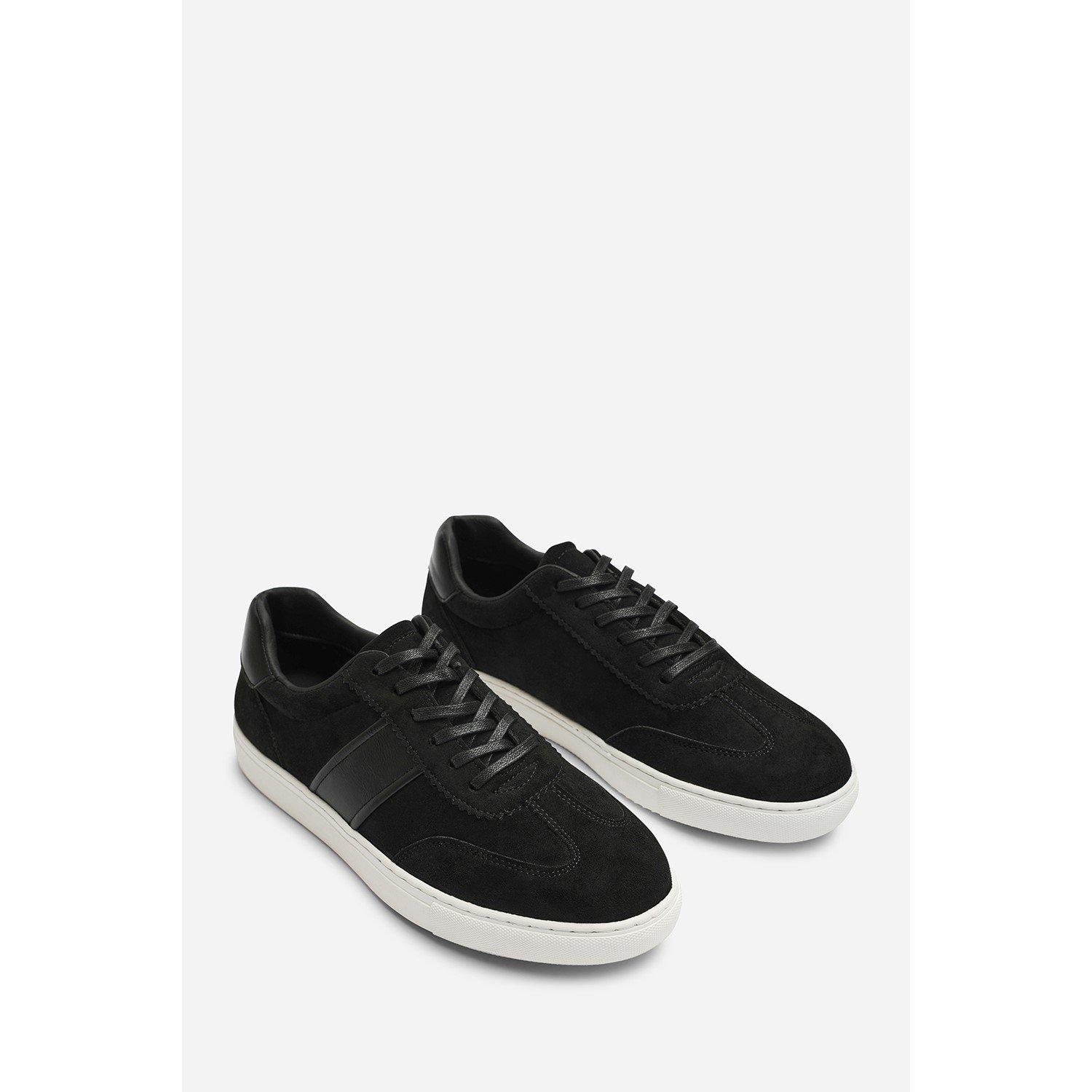 Black - Wheres That From - Clark Low Cut Lace Up Trainers - 5