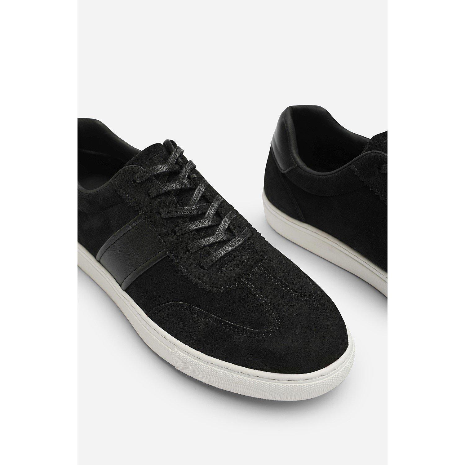 Black - Wheres That From - Clark Low Cut Lace Up Trainers - 6