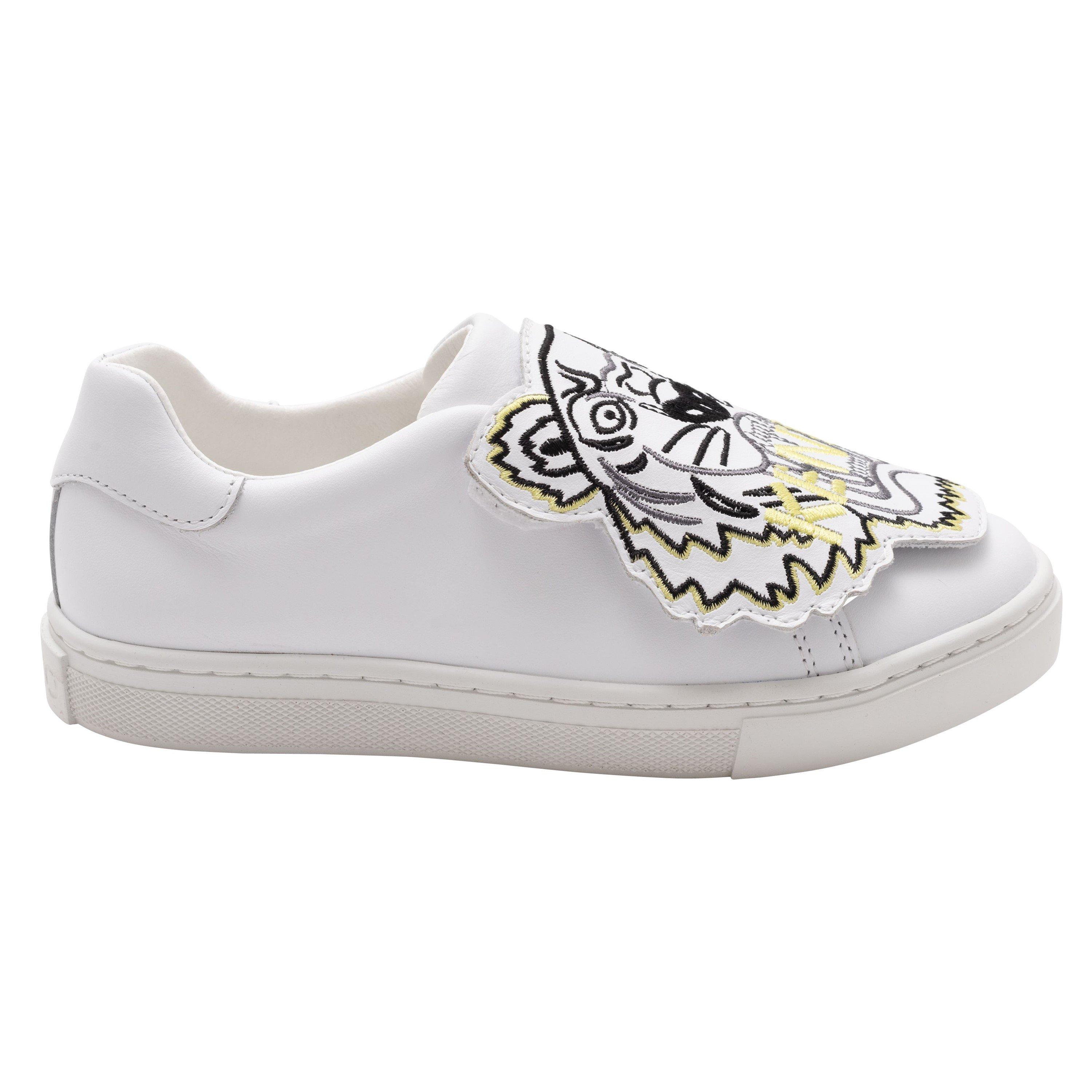 Kenzo White Tiger Sneakers