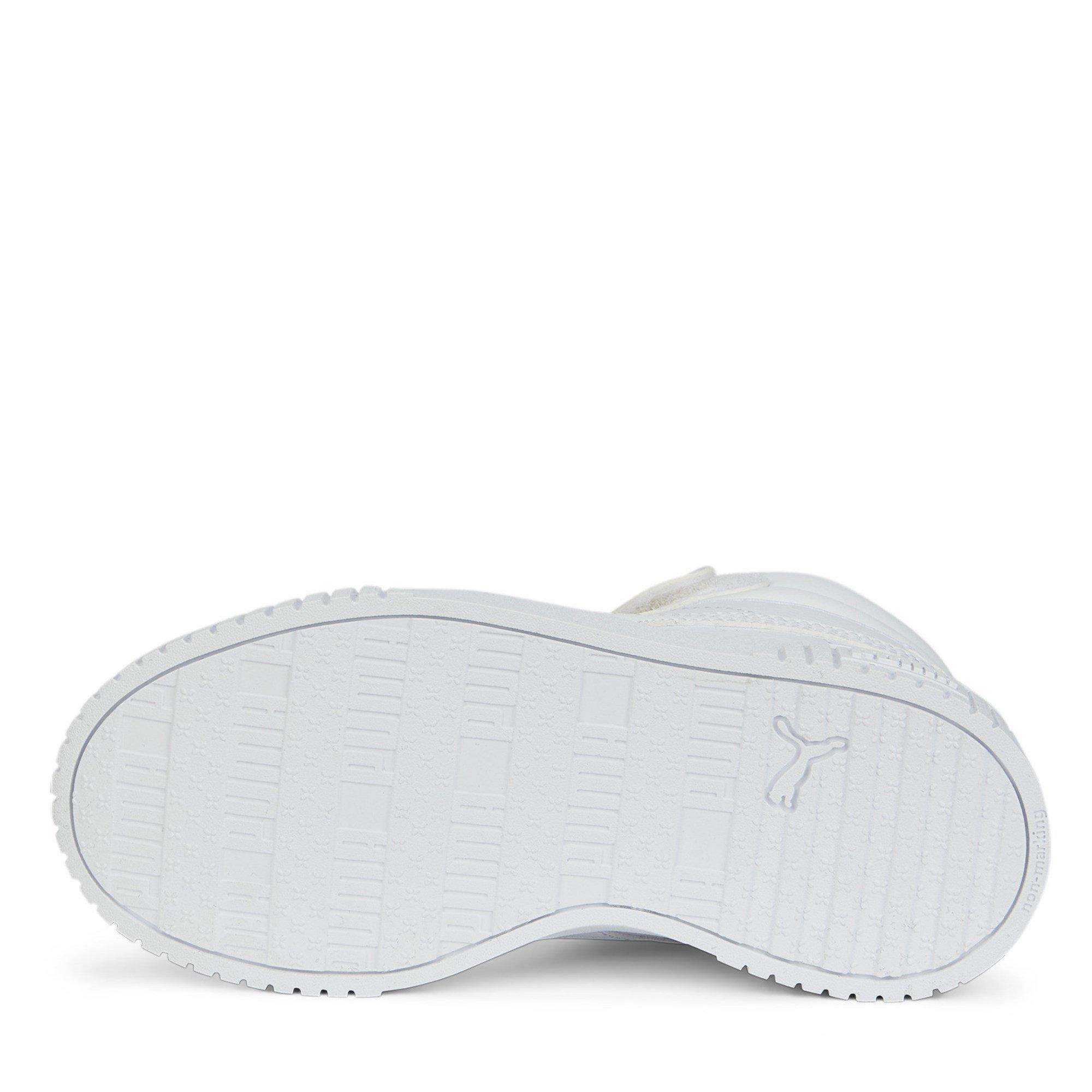 Triple White - Puma - Carina Mid Trainers Child's - 3