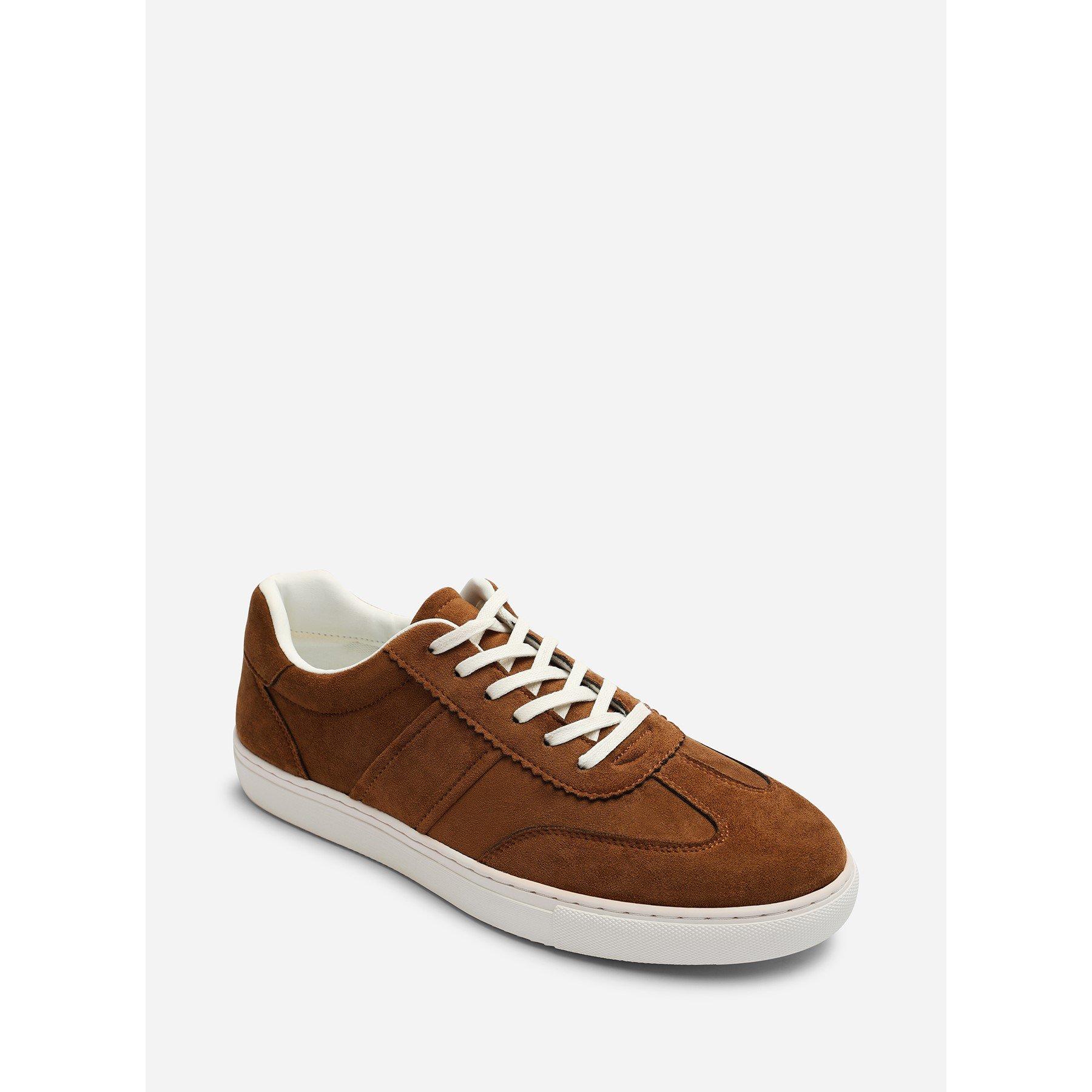 Brown - Wheres That From - Clark Low Cut Lace Up Trainers - 2