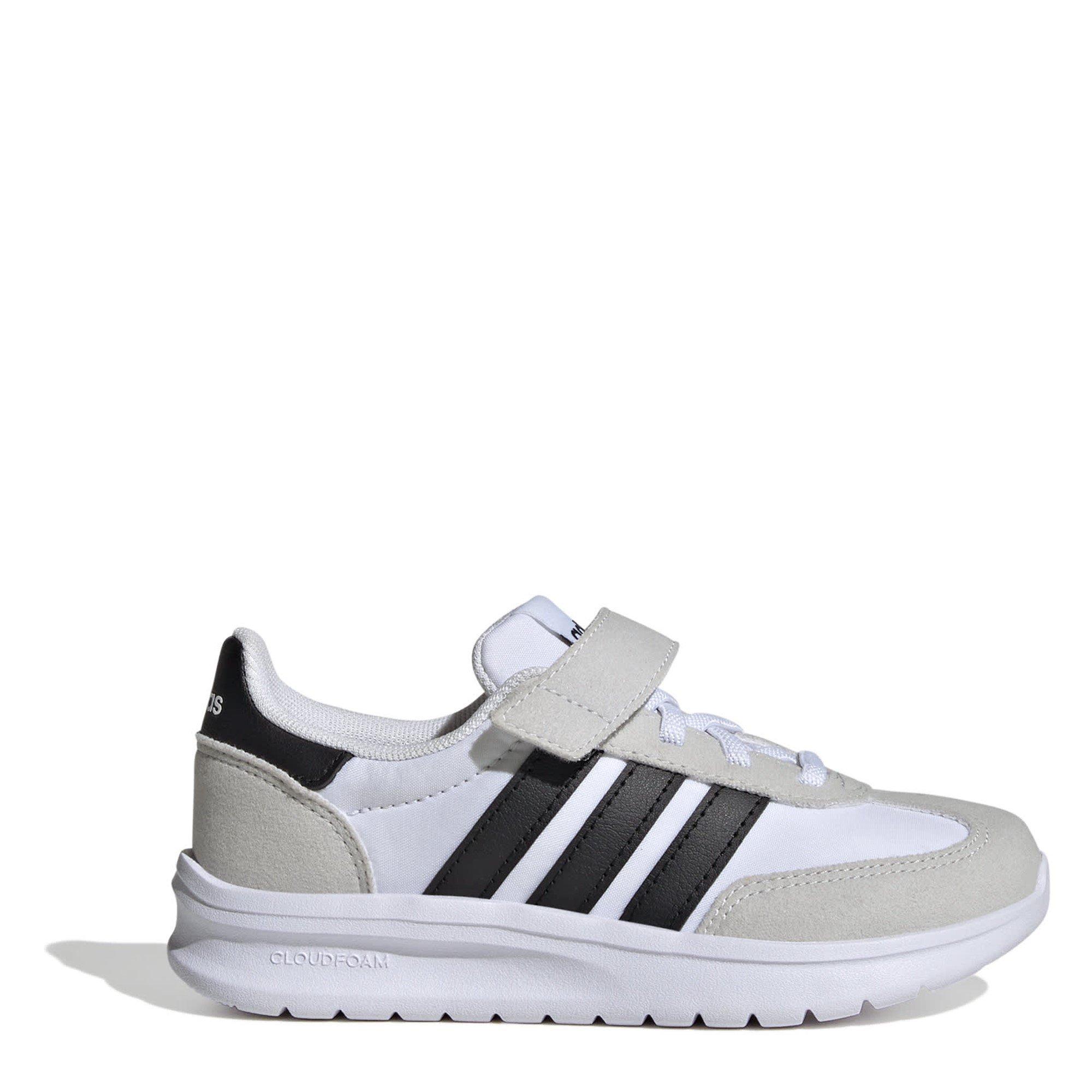 Adidas Girls Run 70S 2.0 Runners - White/Black - 2 (34)