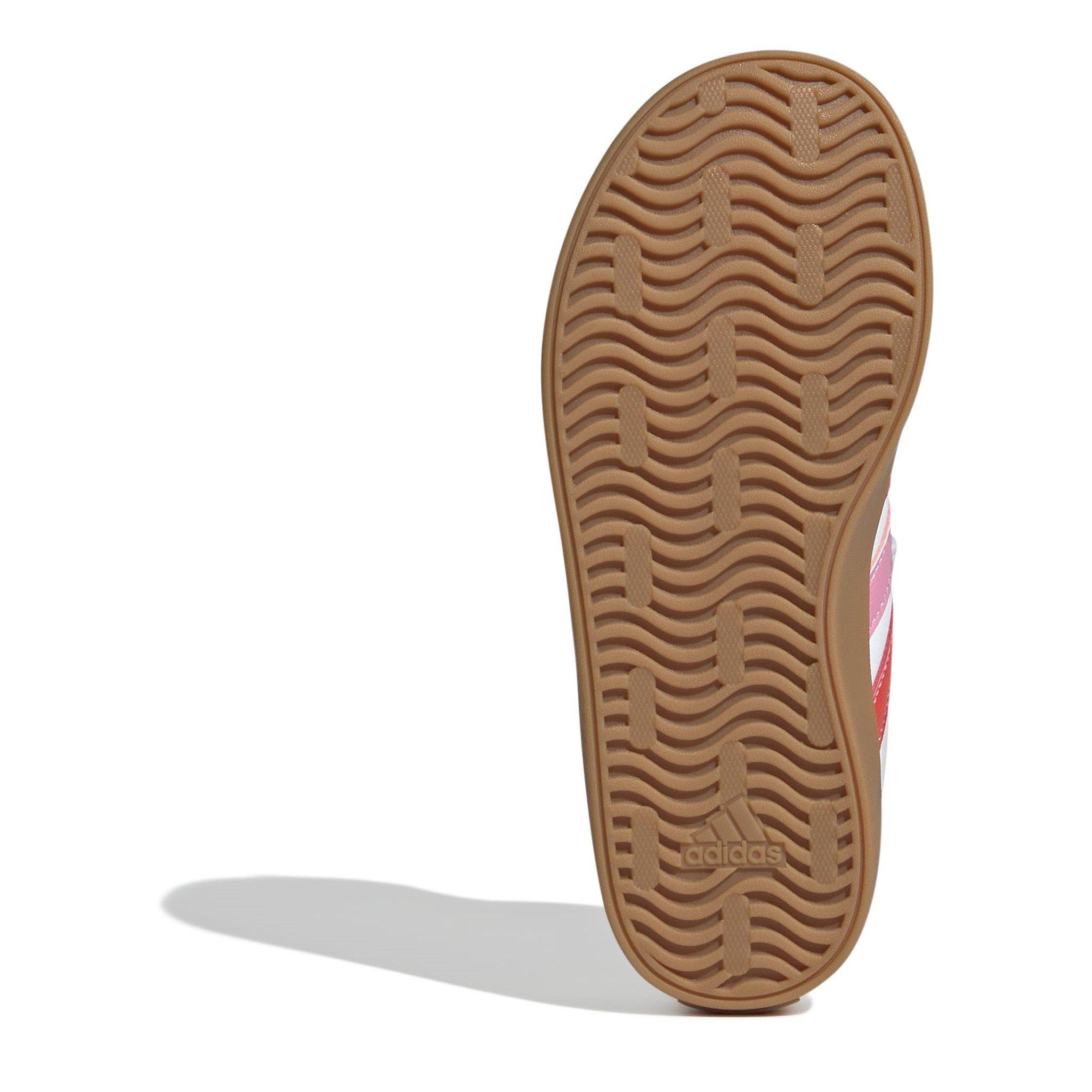 Weiß/Rot/Rosa - adidas - VL Court 3.0 Trainers Childrens - 6