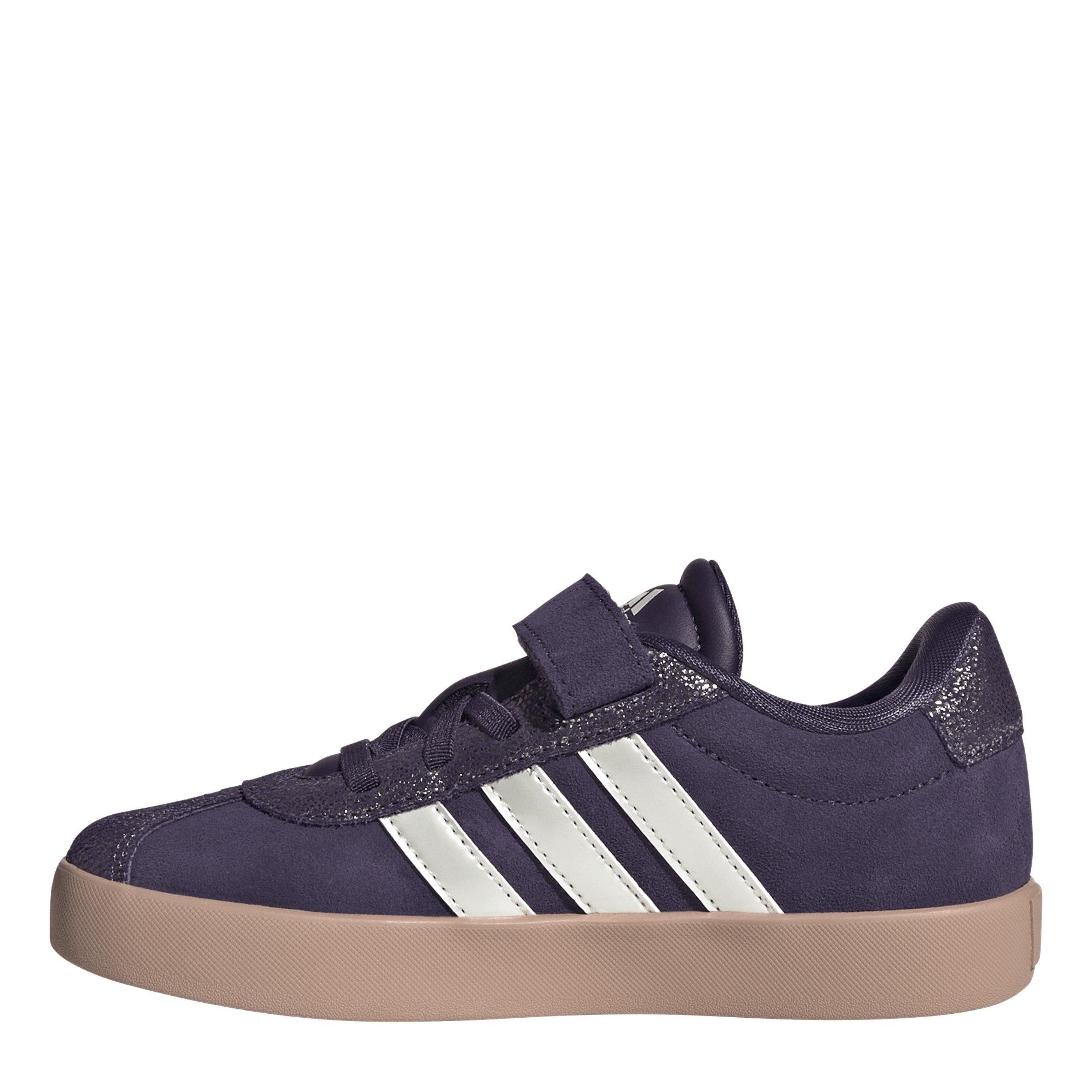 Aura Plum - adidas - VL Court 3.0 Trainers Childrens - 2