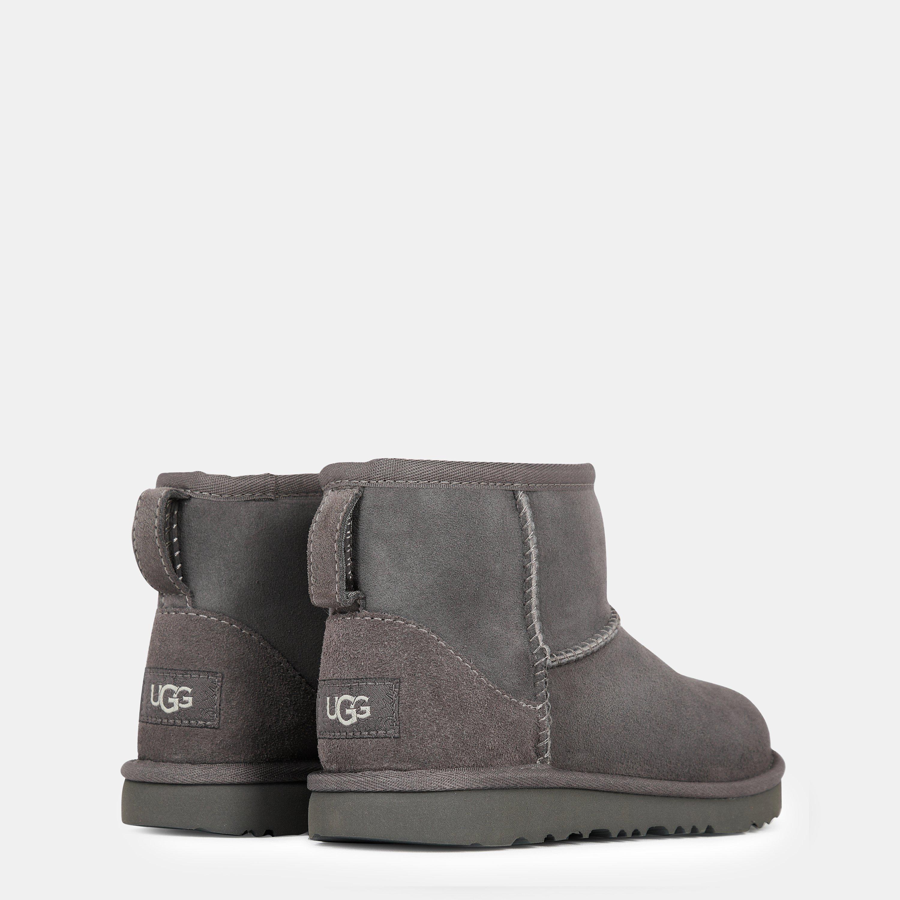 Grey - Ugg - Childs Classic Mini II Boots - 4