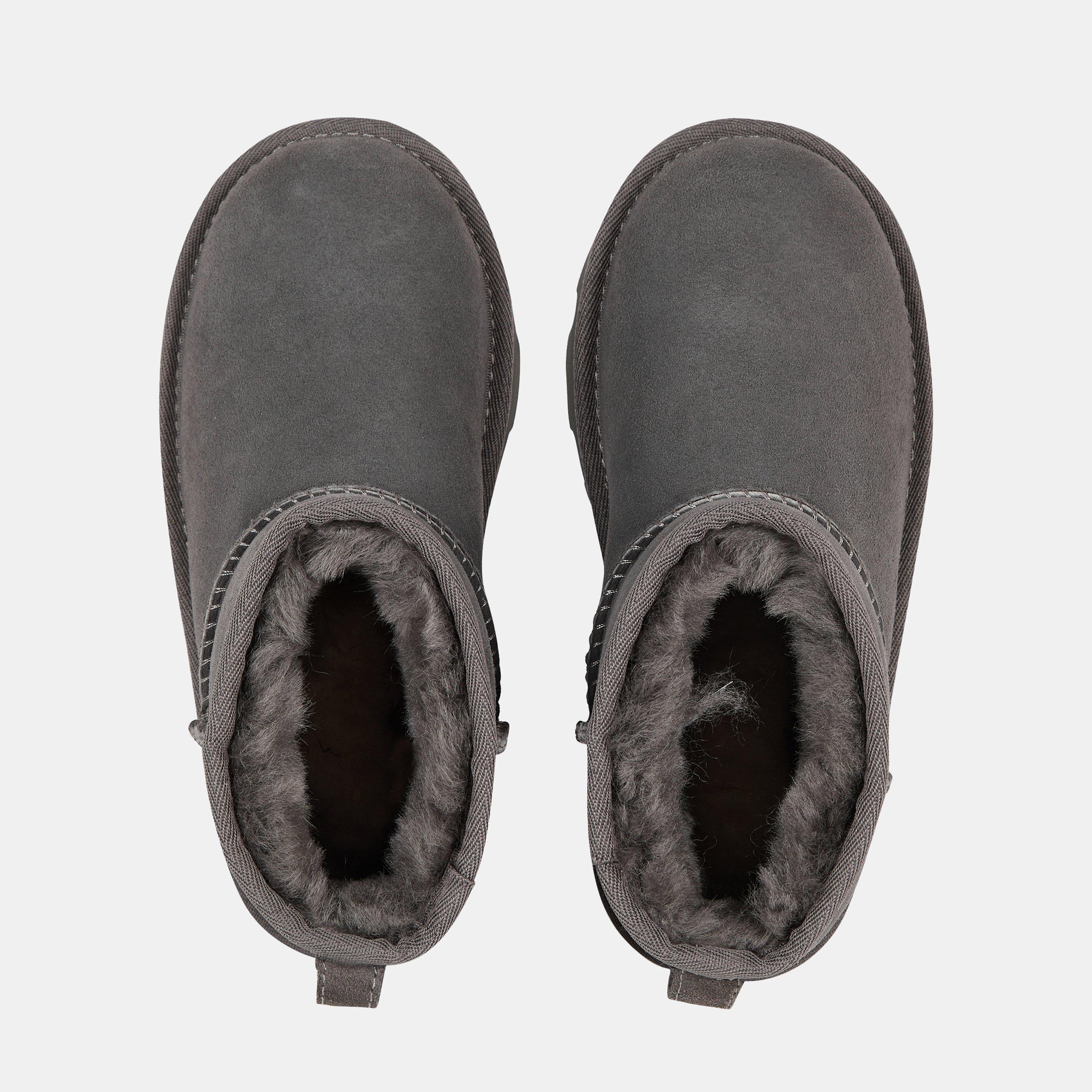 Grey - Ugg - Childs Classic Mini II Boots - 5