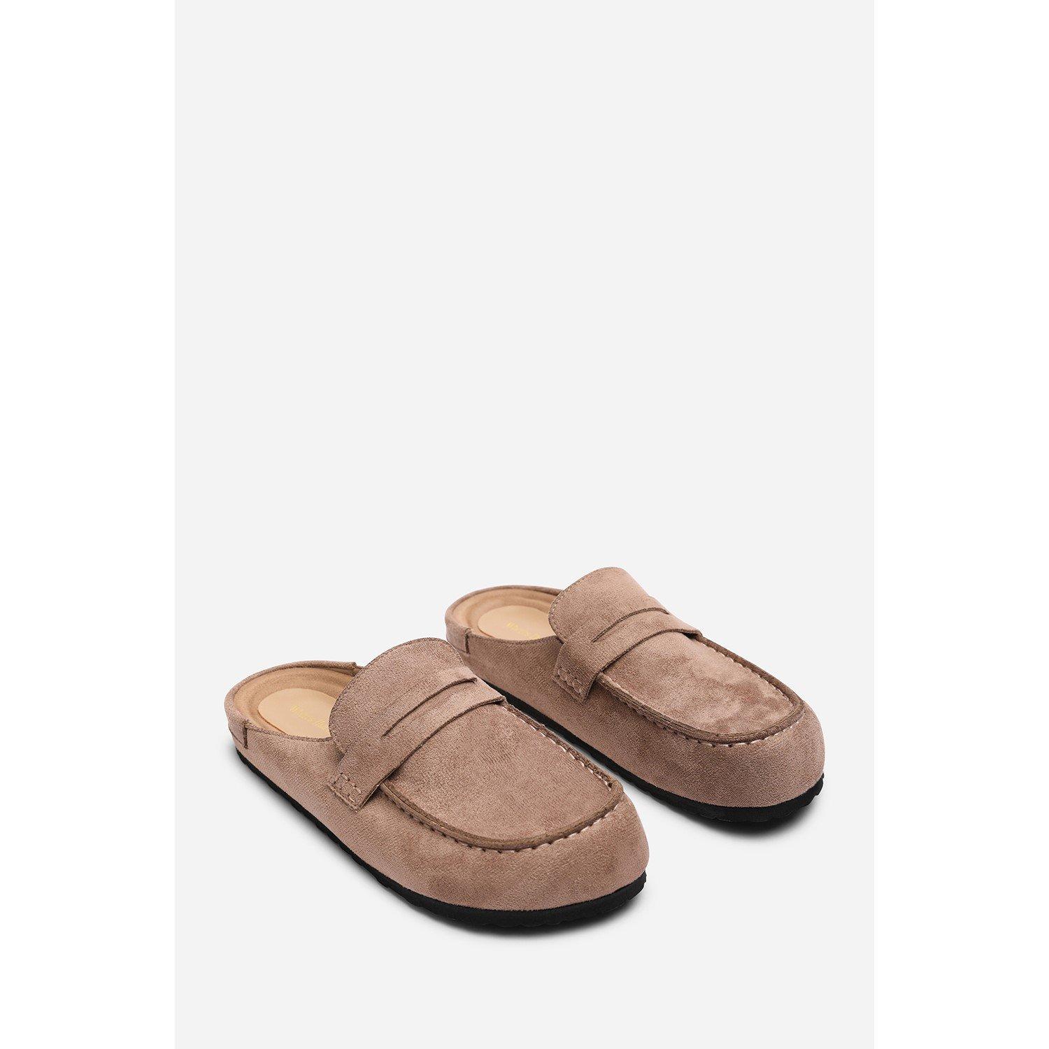 Camel - Wheres That From - Honeybee Camel Low Back Slip on Mule - 4