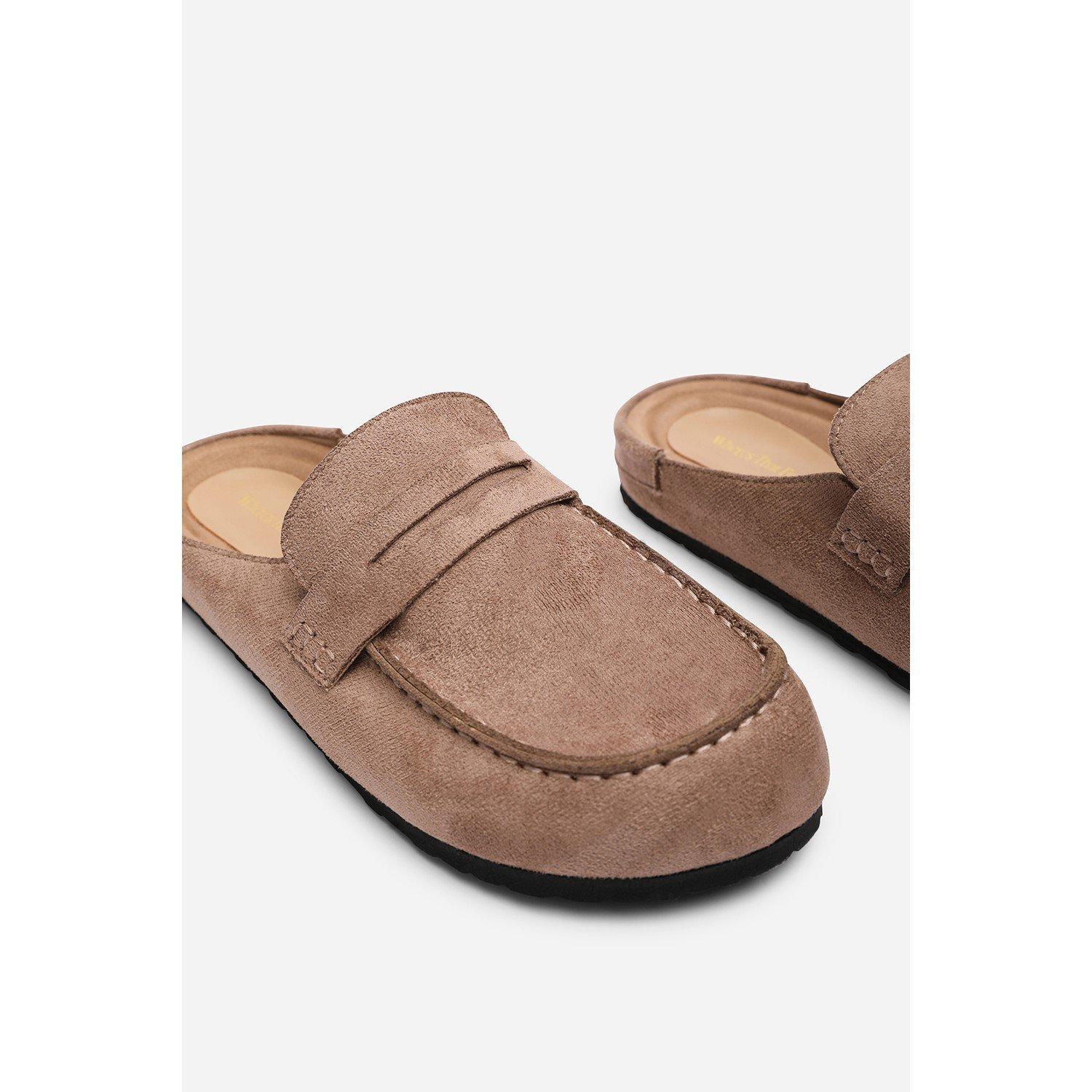 Camel - Wheres That From - Honeybee Camel Low Back Slip on Mule - 5