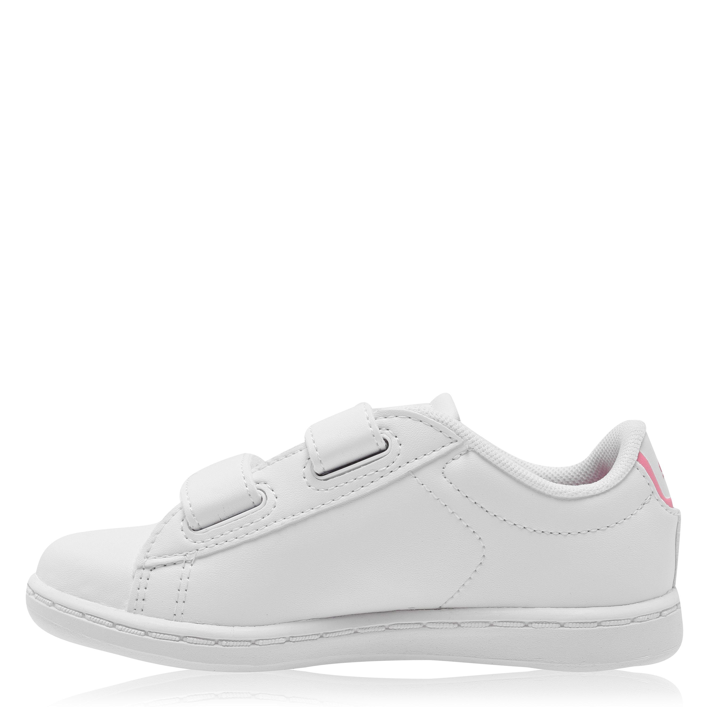 Blanco/Rosa - Lacoste - Carnaby BL1 Infants Trainers - 2