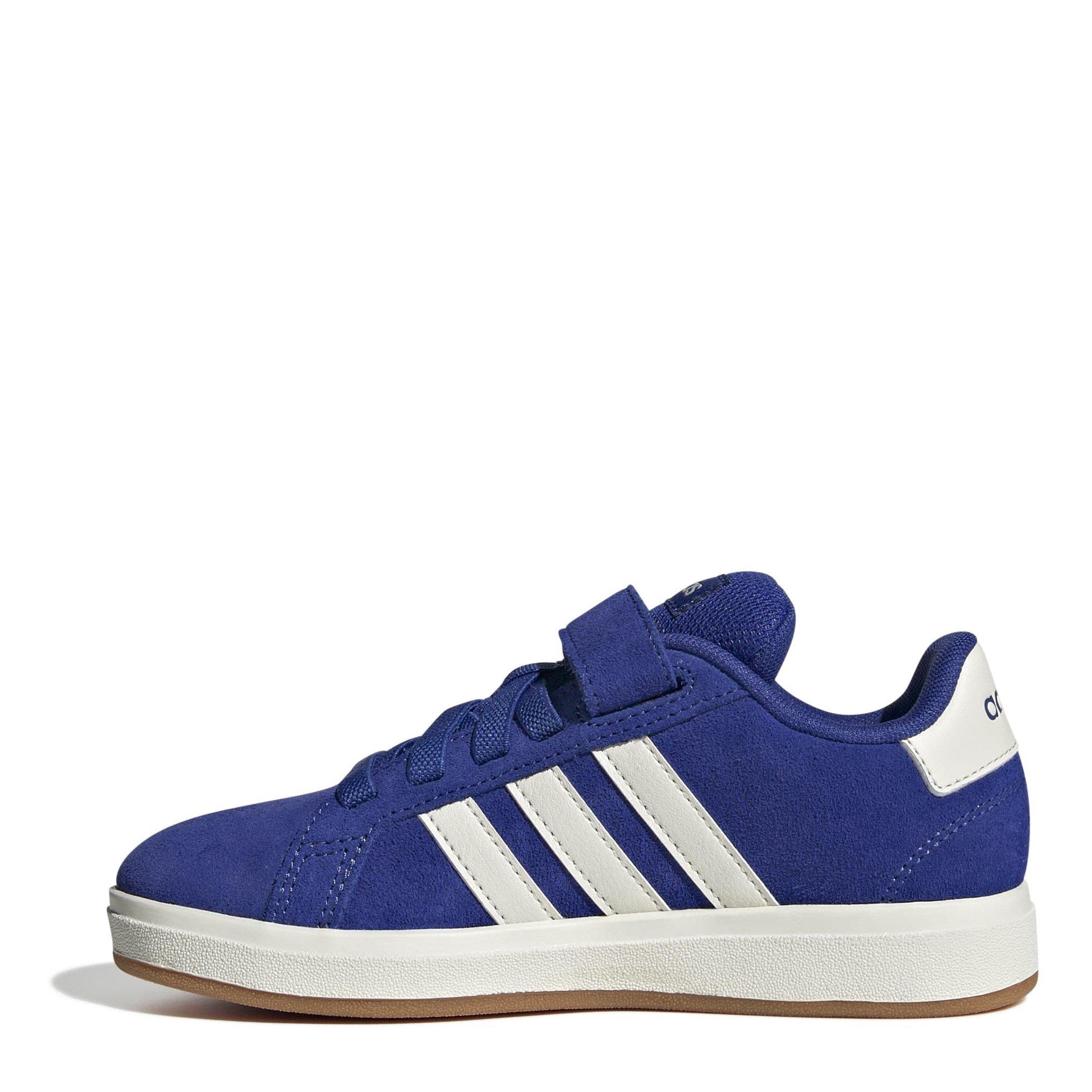 Blue/Gum - adidas - Grand Court 00s Shoes Kids - 2