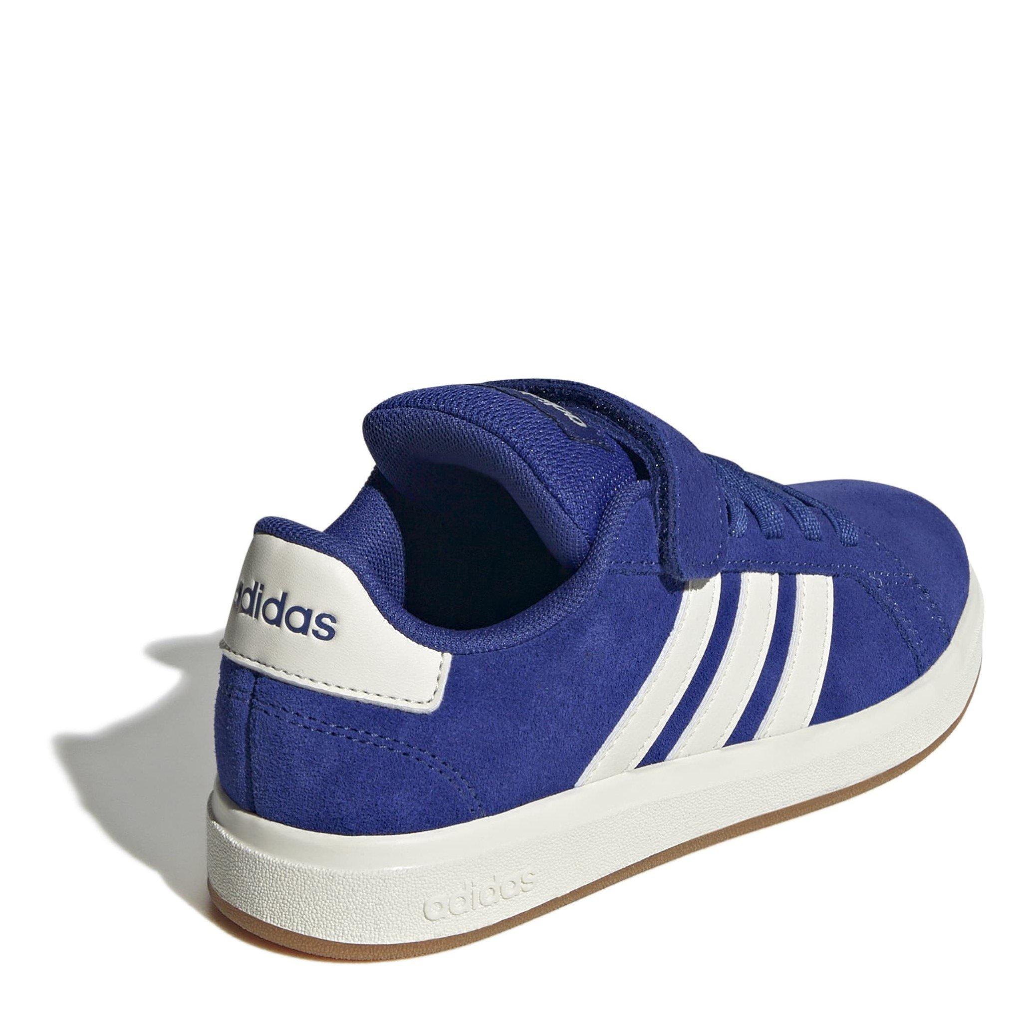 Blue/Gum - adidas - Grand Court 00s Shoes Kids - 4