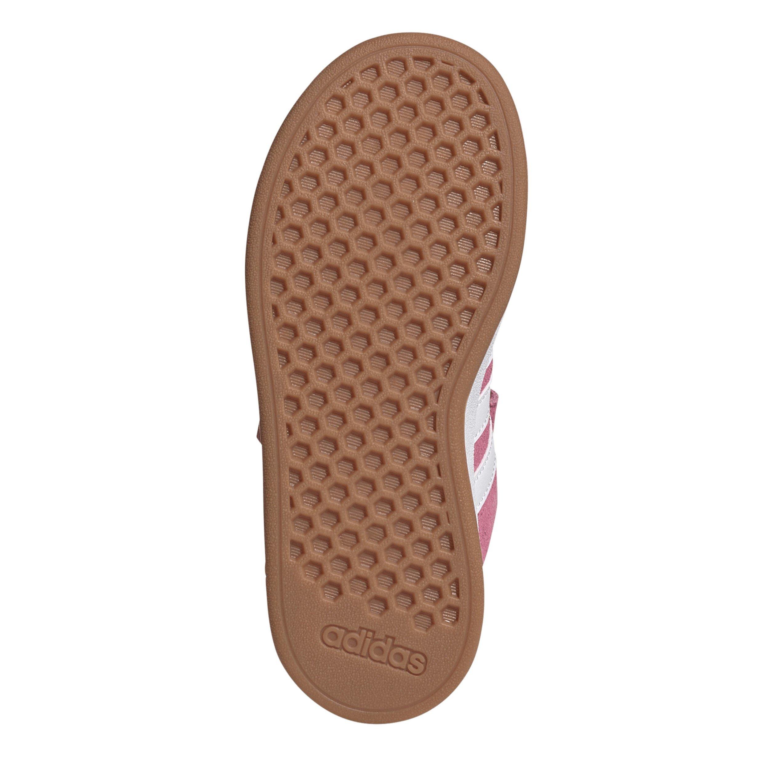 Pink/Ftwr/Gum - adidas - Grand Court Noughties Trainers Childrens - 6