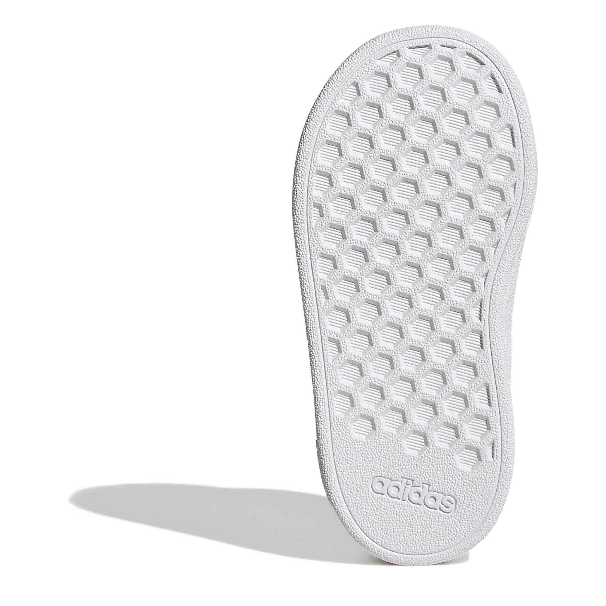 White/ Black - adidas - Grand Court Infant Boys Trainers - 6
