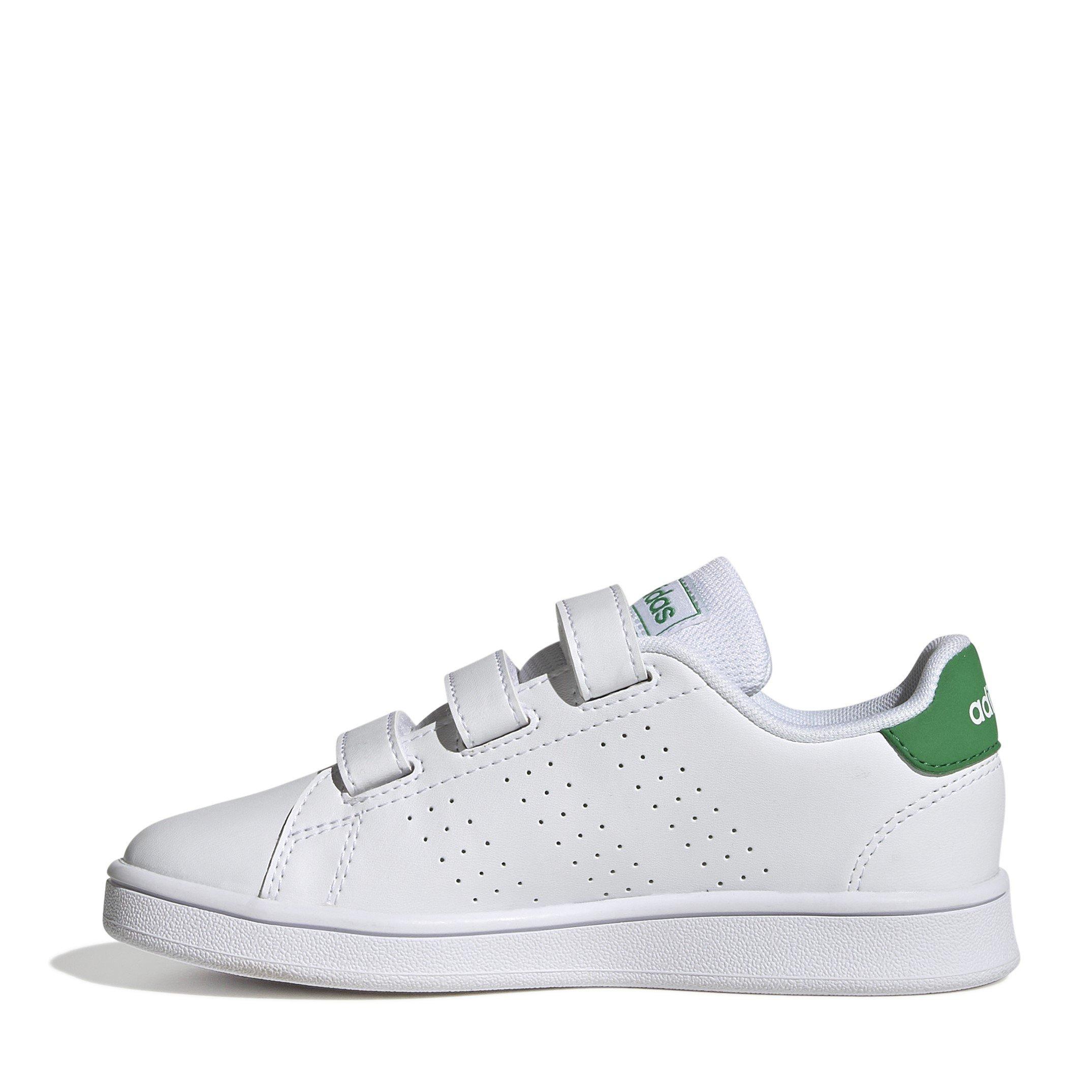 Wit/Groen - adidas - Advantage Base 2.0 Shoes Boys - 2