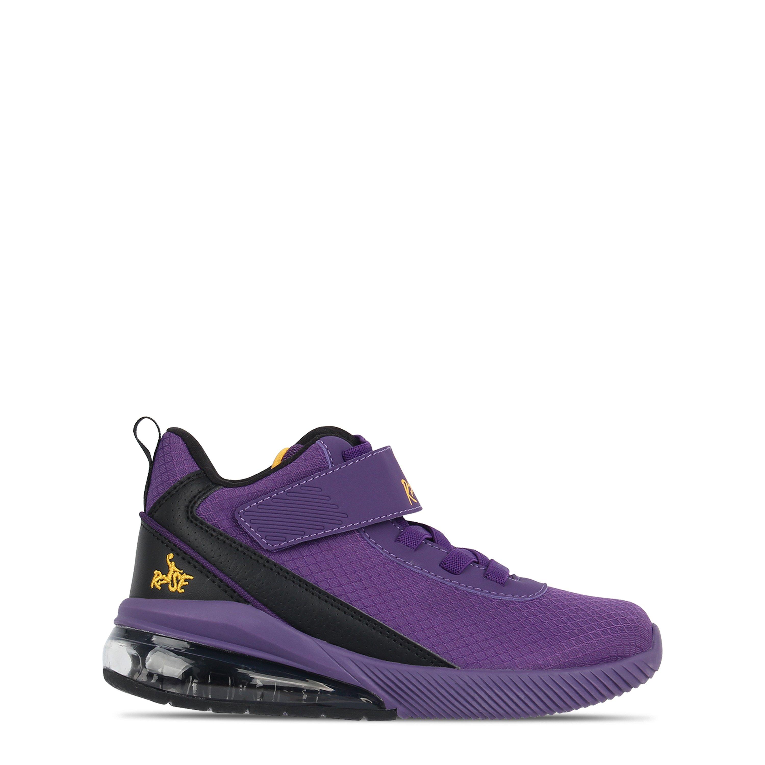 Rise Boys Digital Basketball Trainers Childrens - Purple - C12 (30.5)