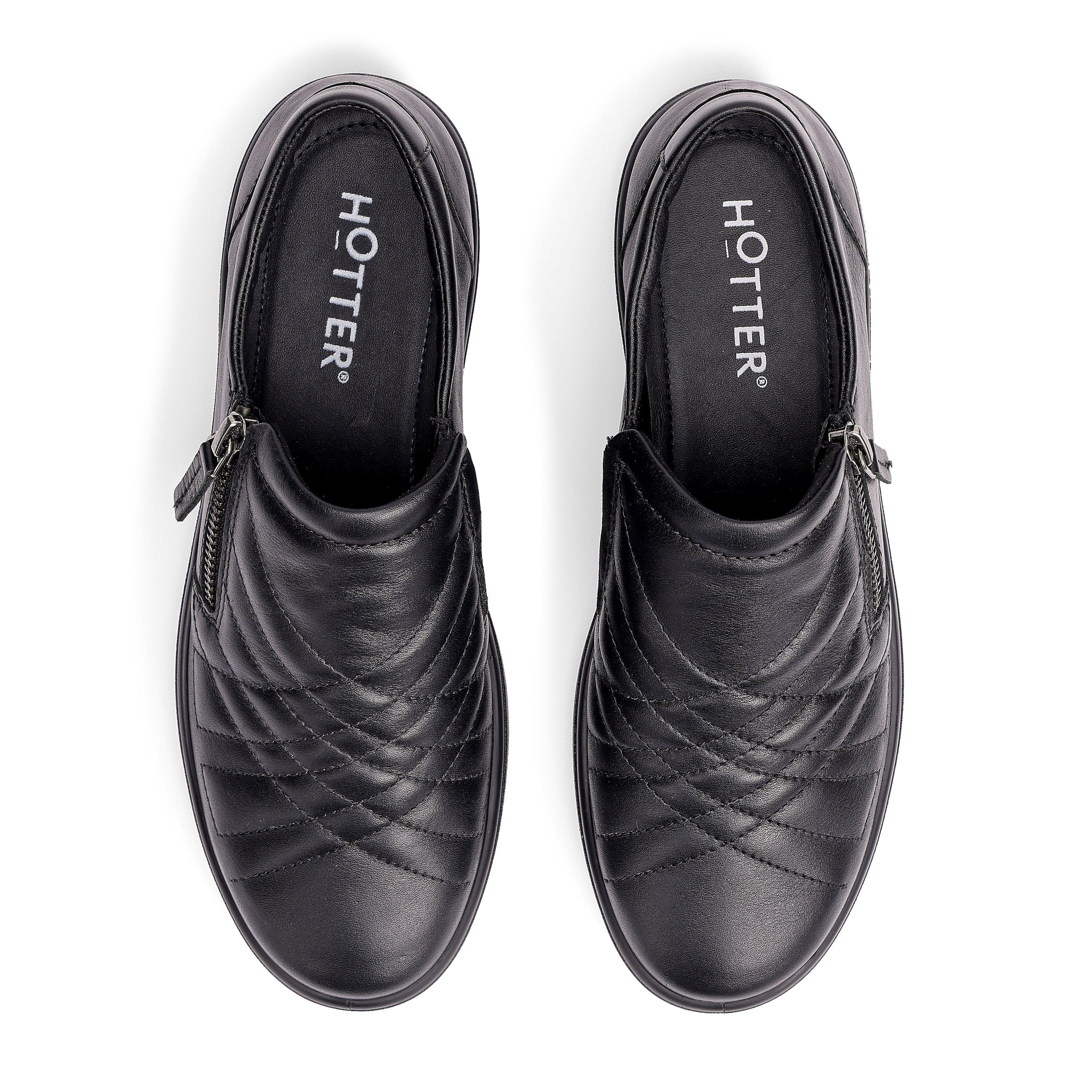 Black - Hotter - Poppy Standard Fit Trainers - 3