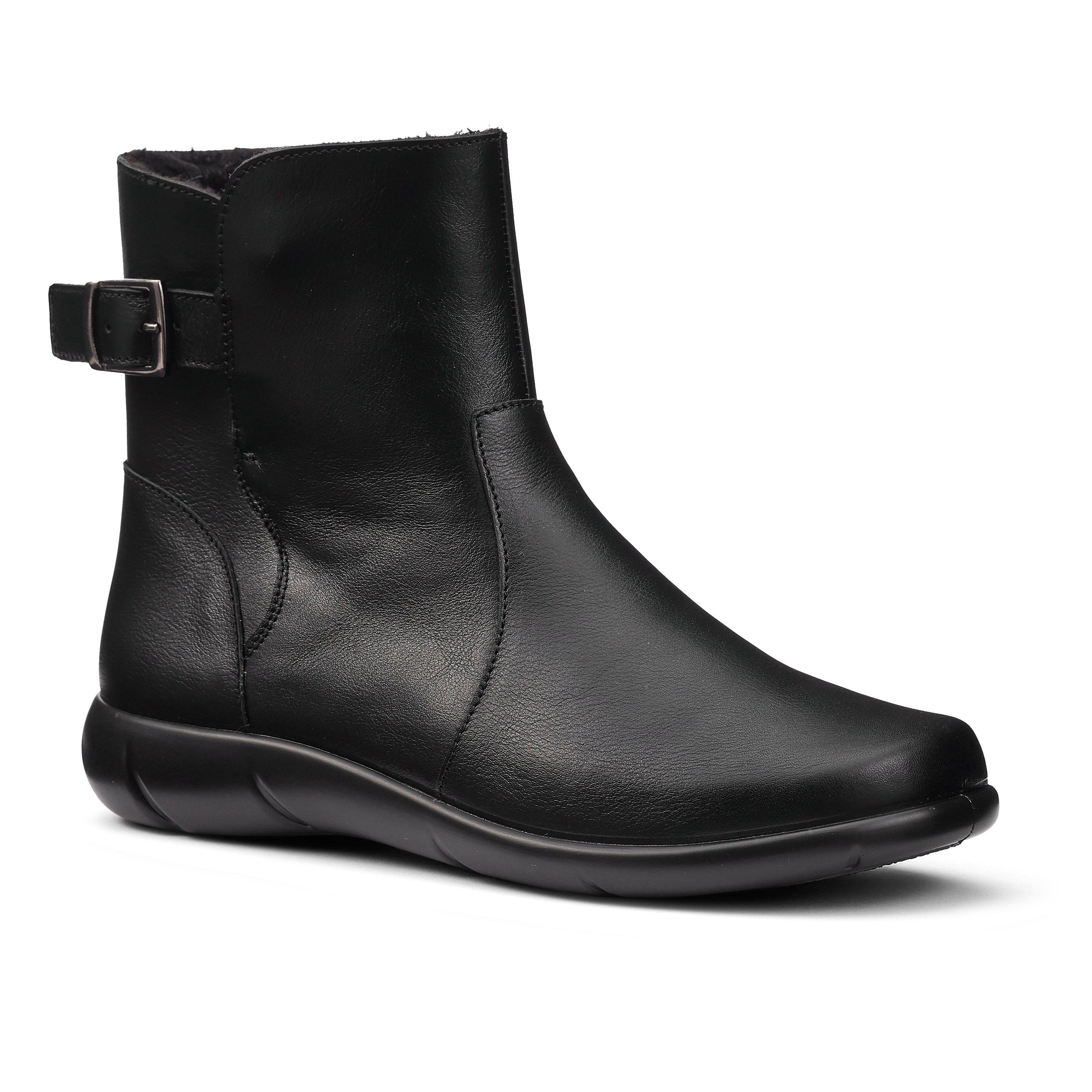 Black - Hotter - Rustle Standard Fit Ankle Boots - 2