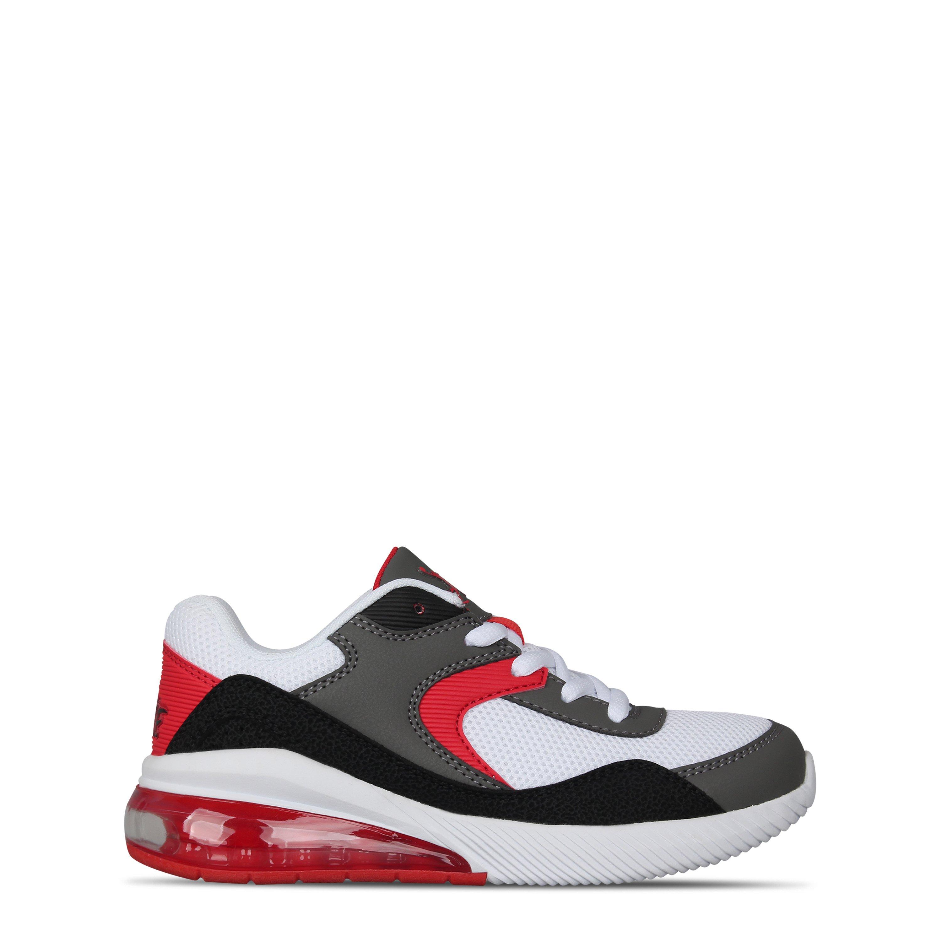 Rise Boys Dispatch Basketball Trainers Childrens - White/Red - C11 (29)
