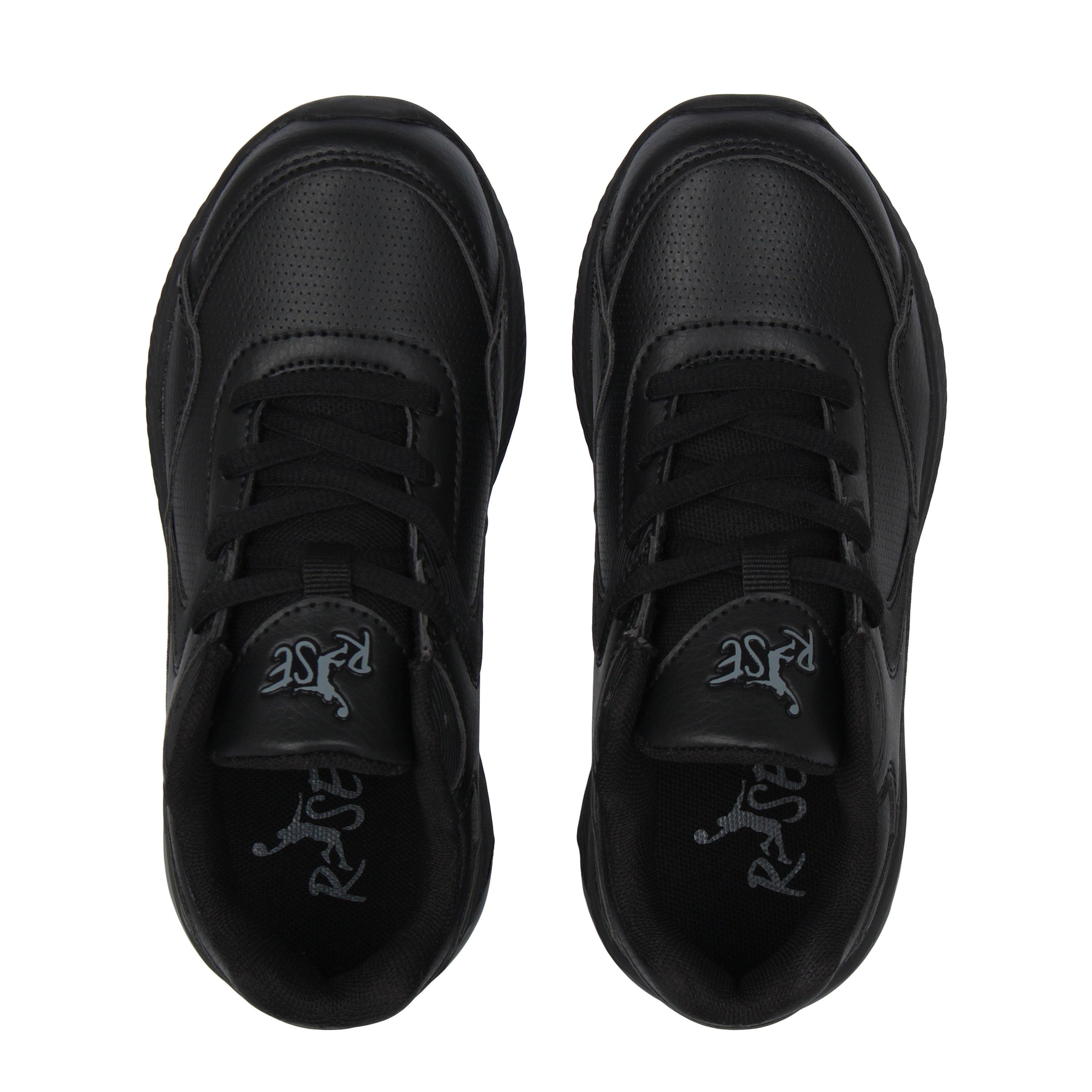 Black - Rise - Dispatch Basketball Trainers Childrens - 5