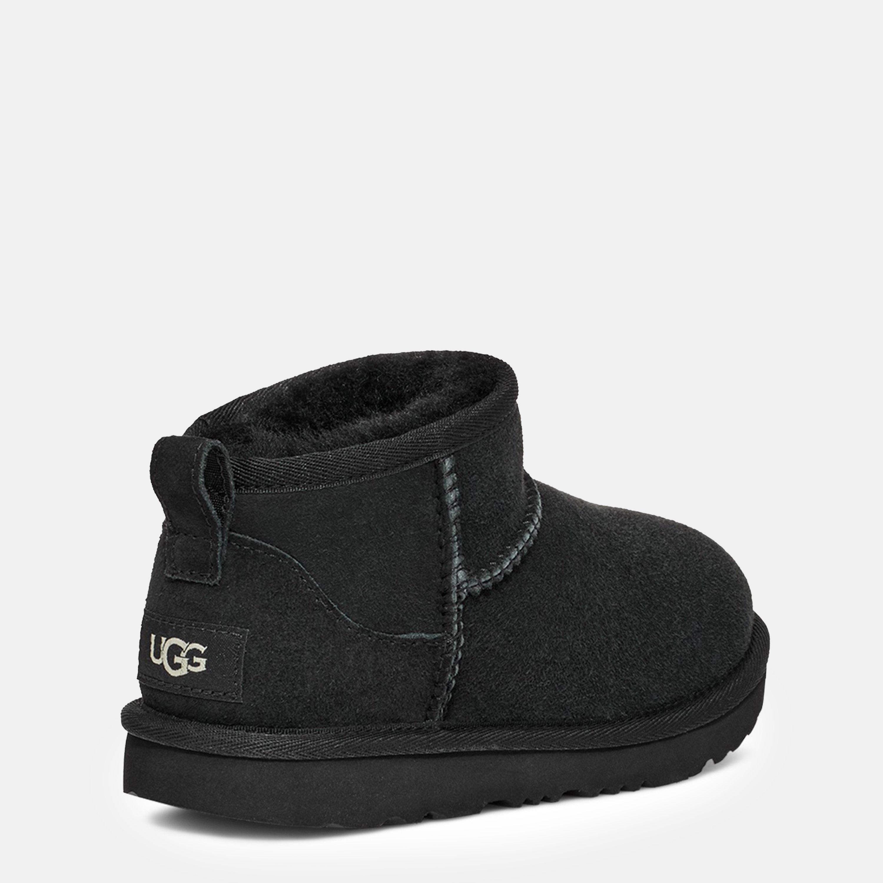Black - Ugg - Kids' Classic Ultra Snug Boots - 4