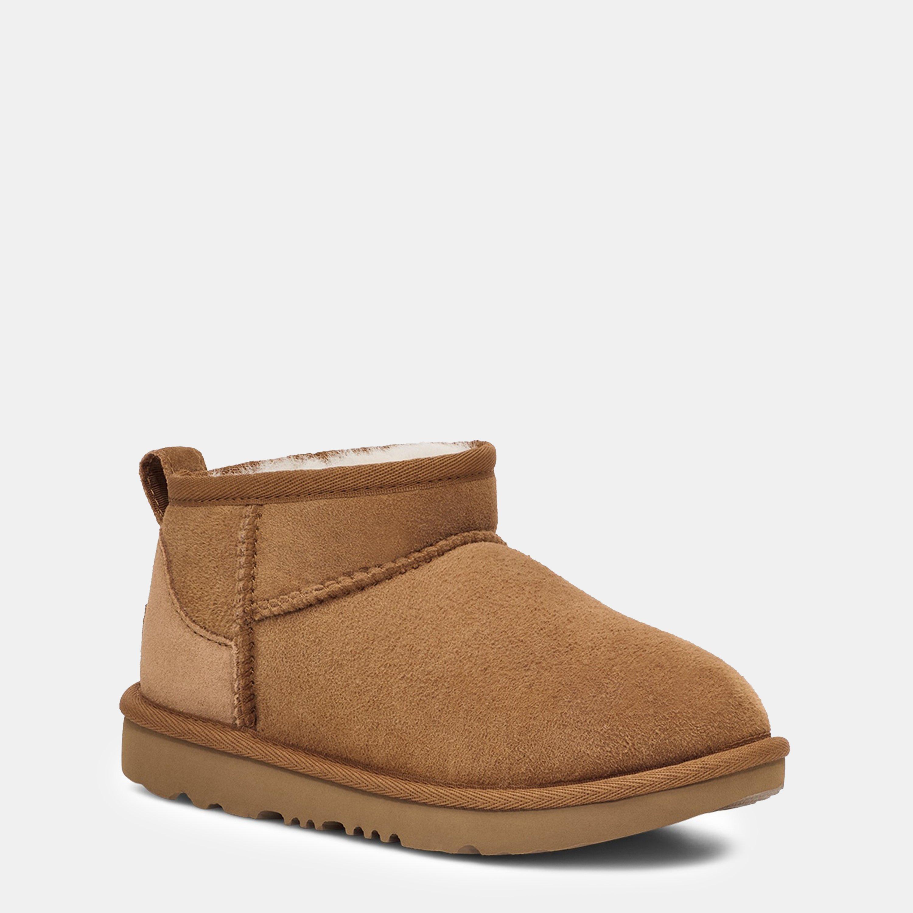Chestnut - Ugg - Kids' Classic Ultra Snug Boots - 3
