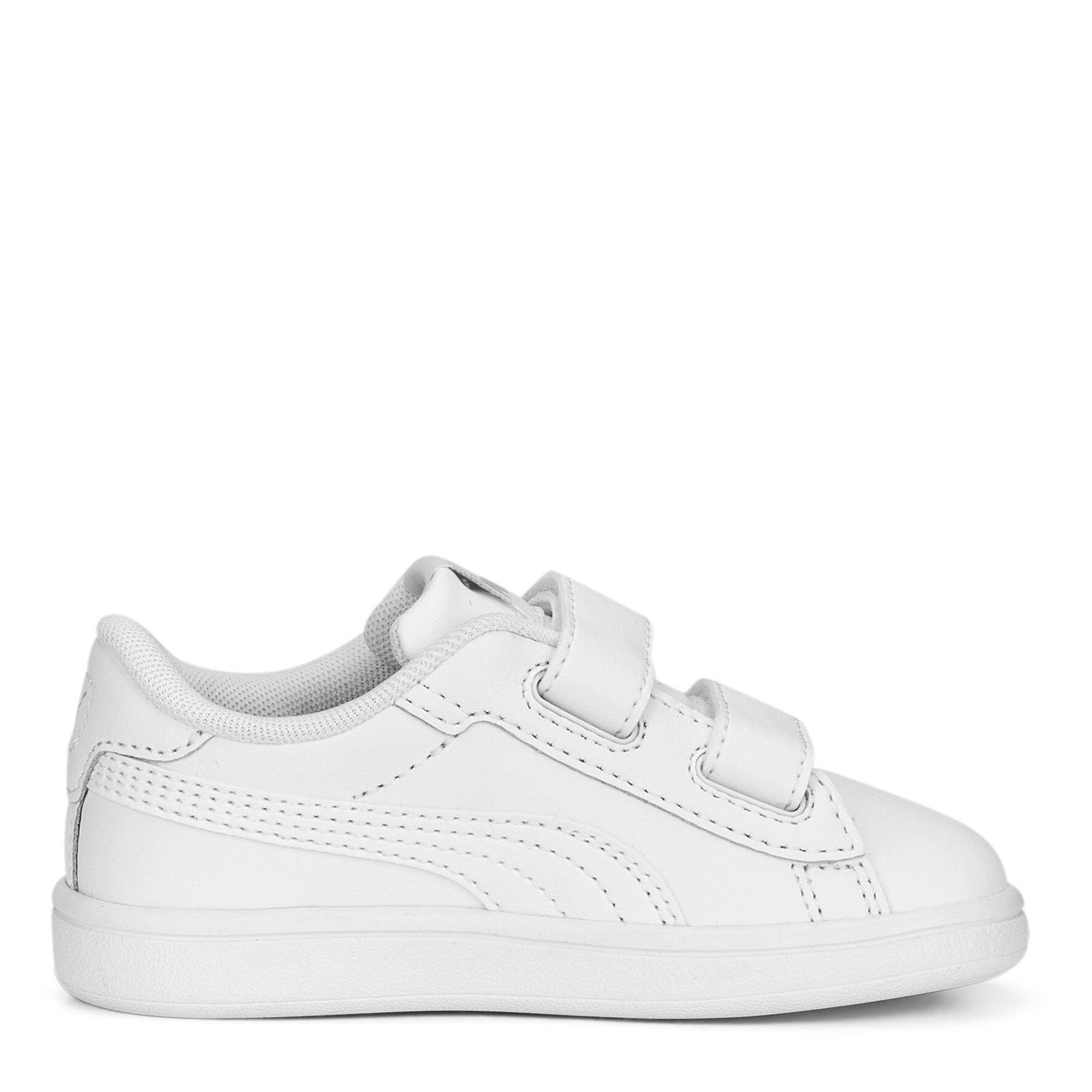 White/White - Puma - Smash Vulc Infant Boys Trainers - 4