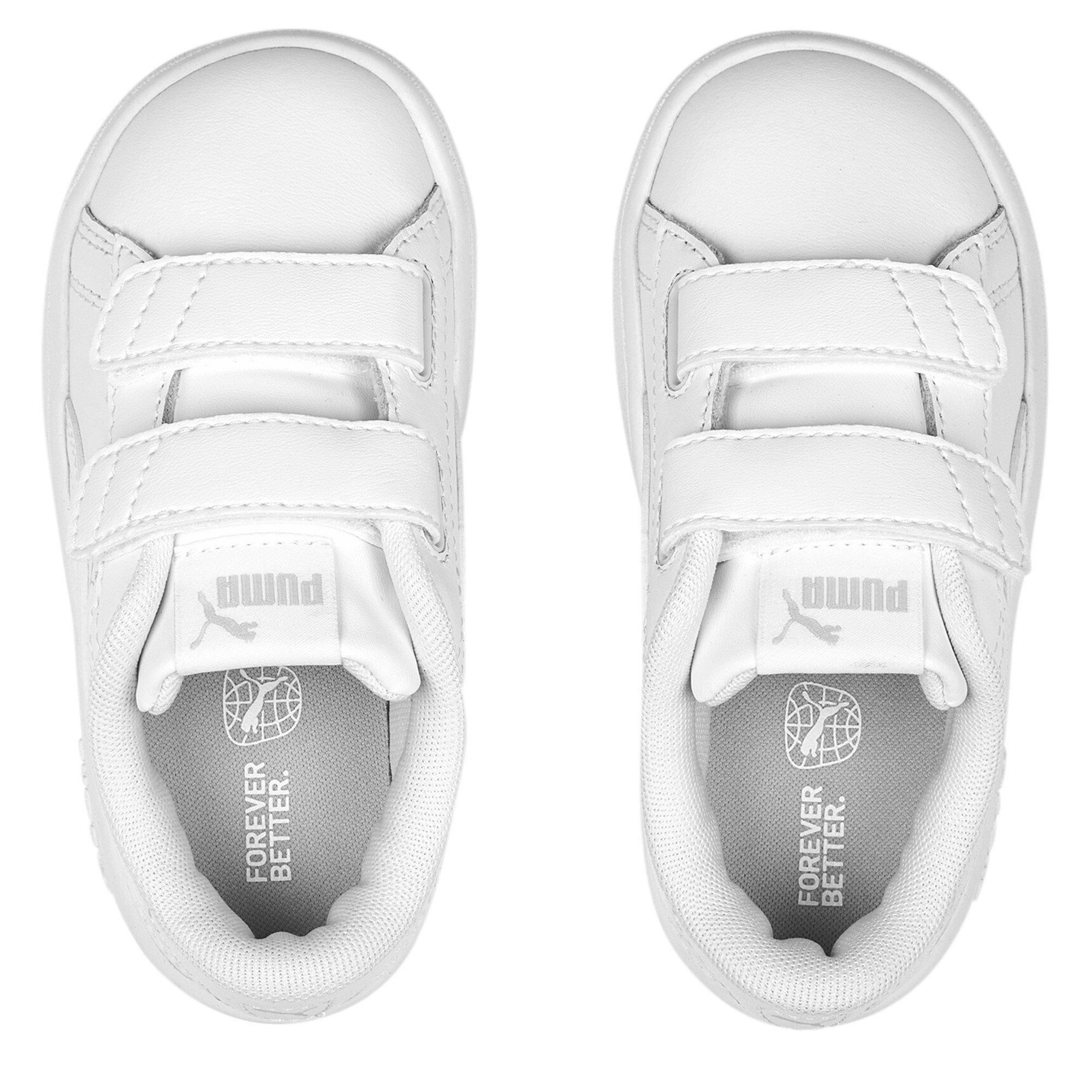 White/White - Puma - Smash Vulc Infant Boys Trainers - 6
