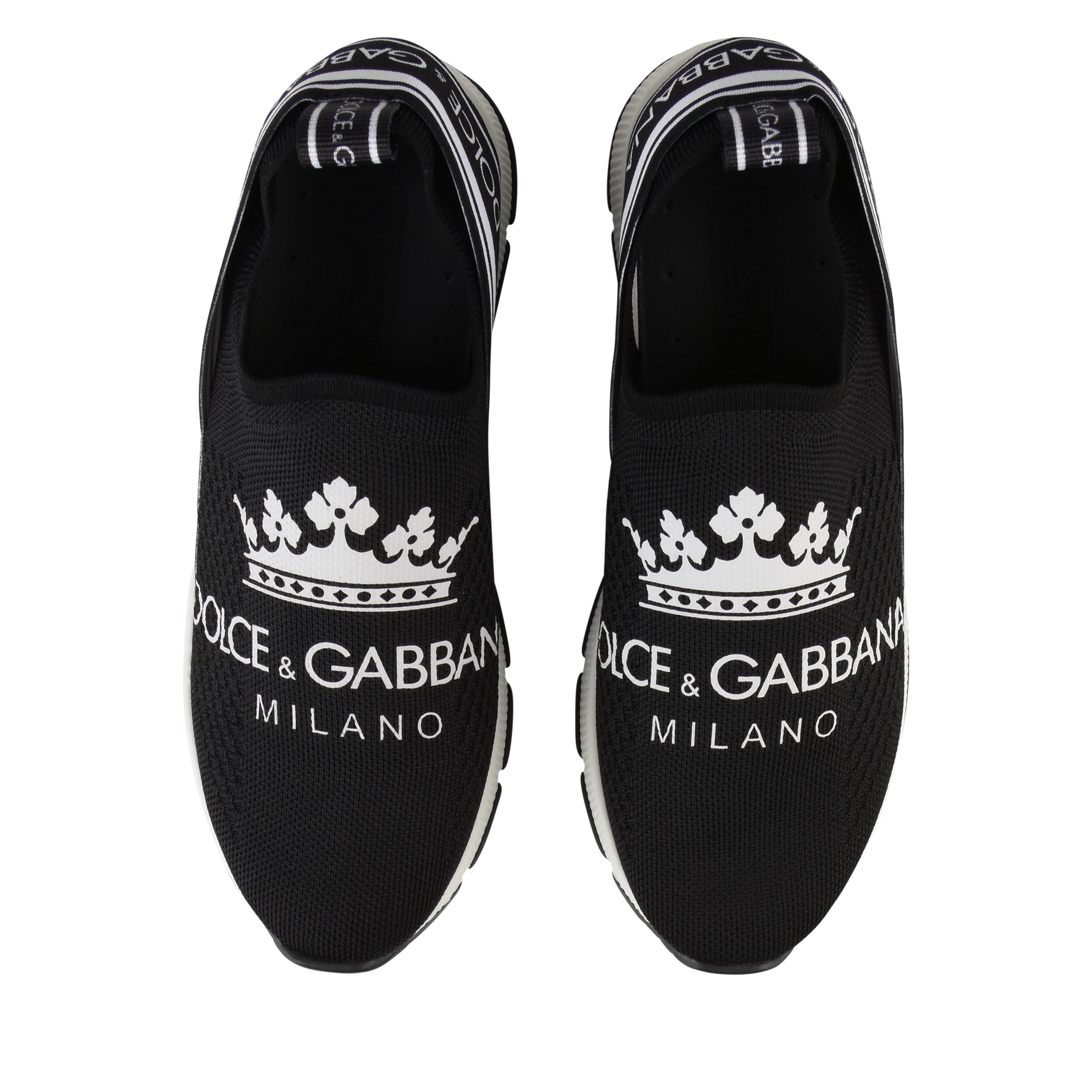 Nero HNR18 - Dolce and Gabbana - Children Boys Milano Trainers - 5