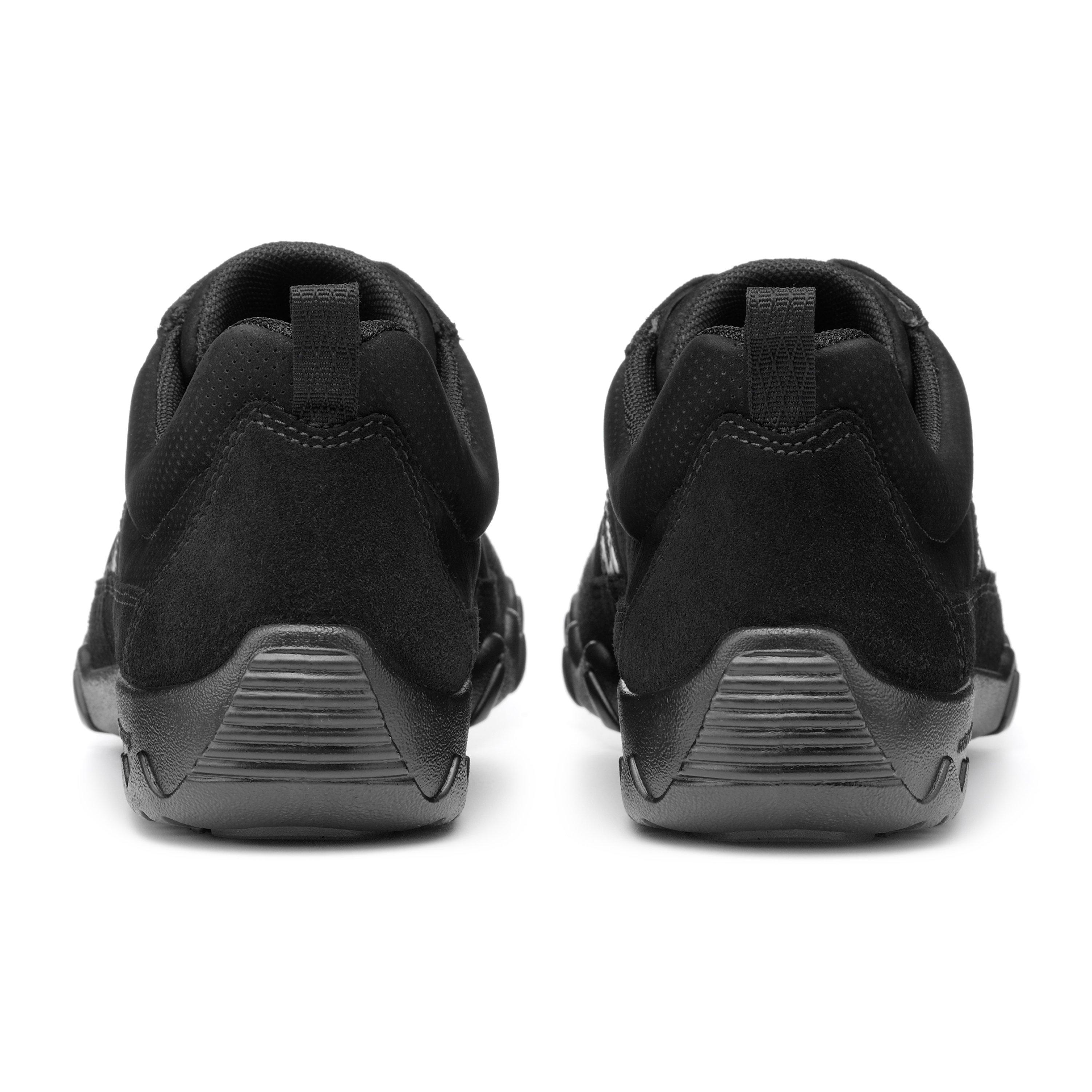 Black Croc - Hotter - Leanne II Extra Wide Trainers - 4